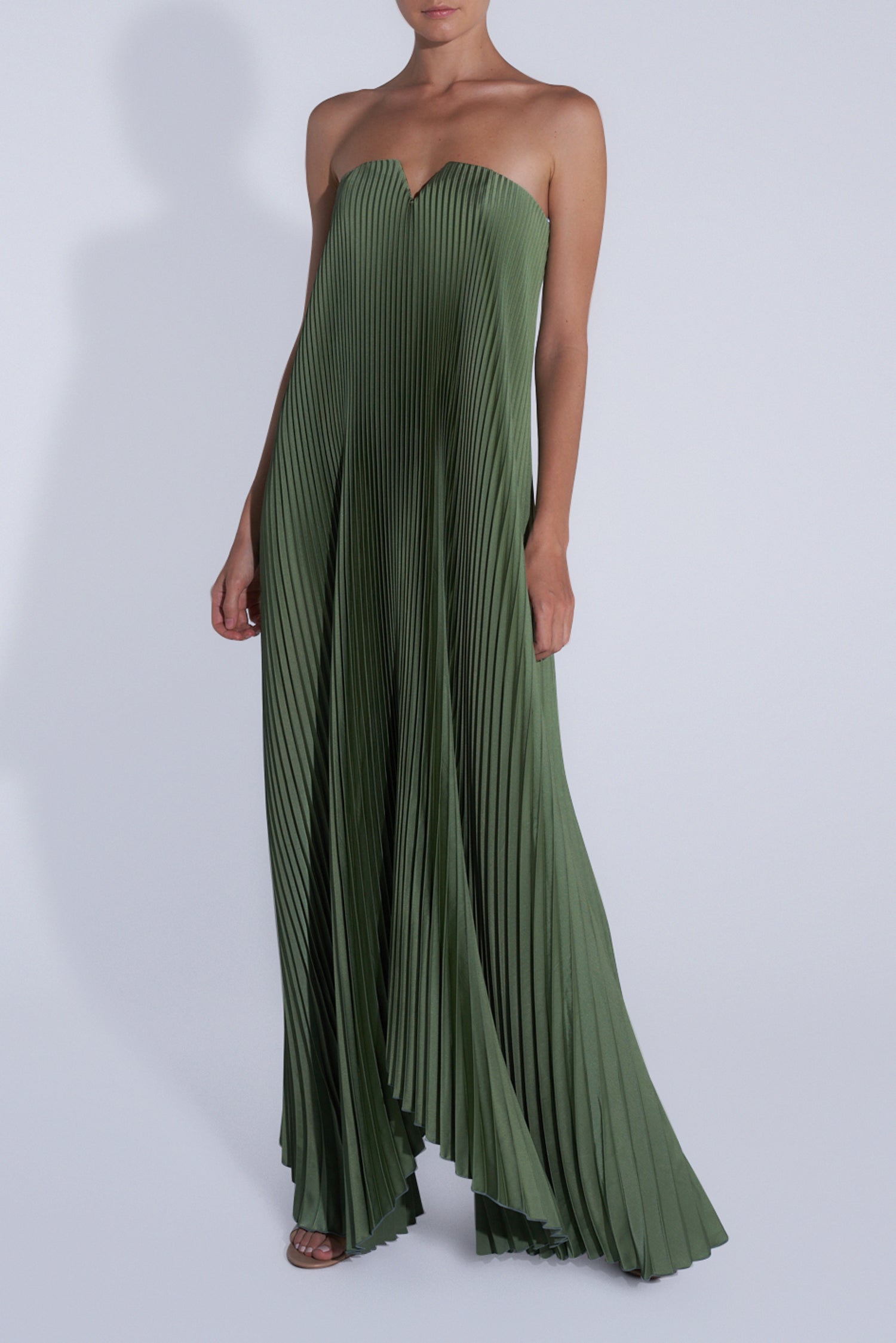 Black Tie Gown - Moss