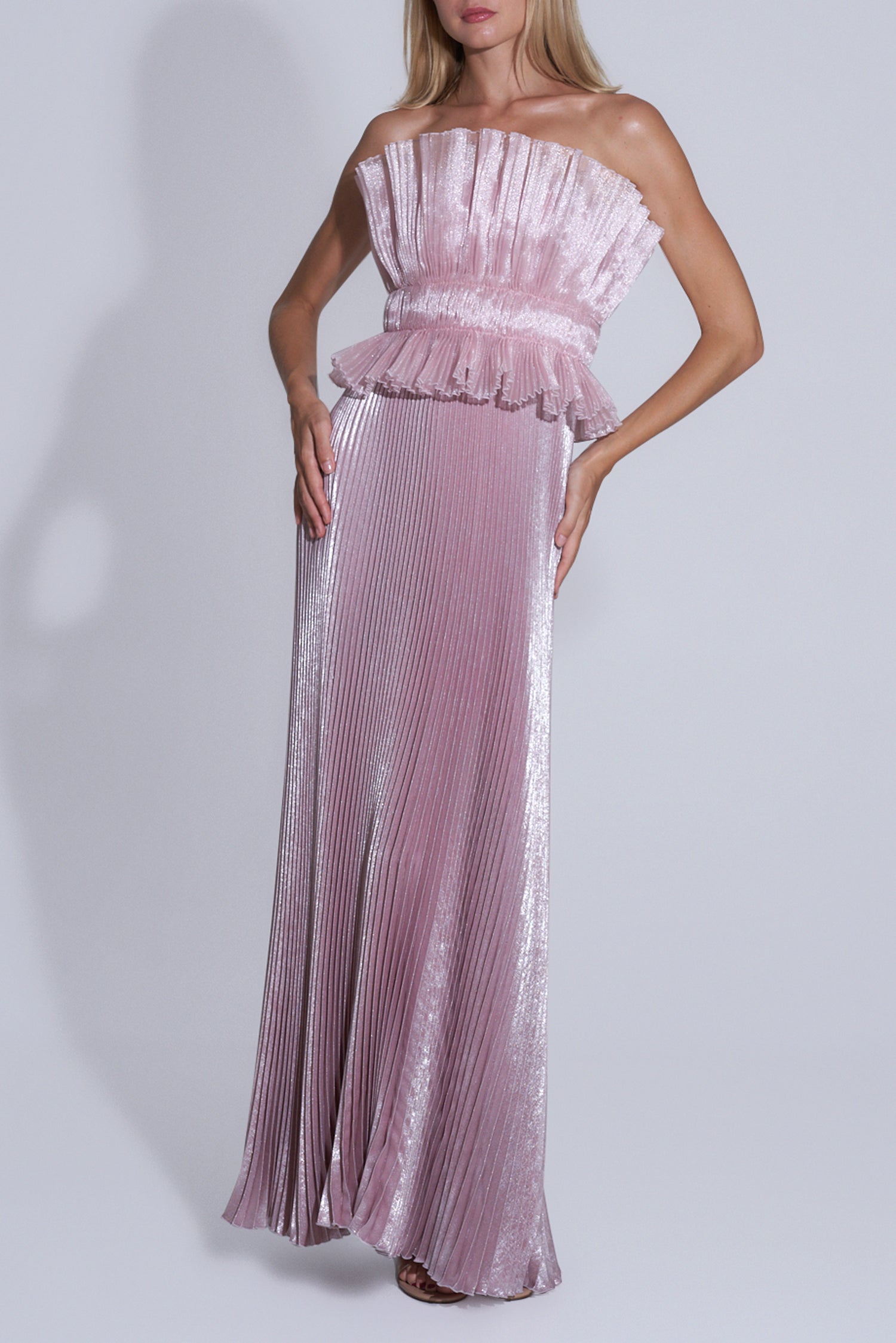 Masquerade Gown - Dusty Shimmer