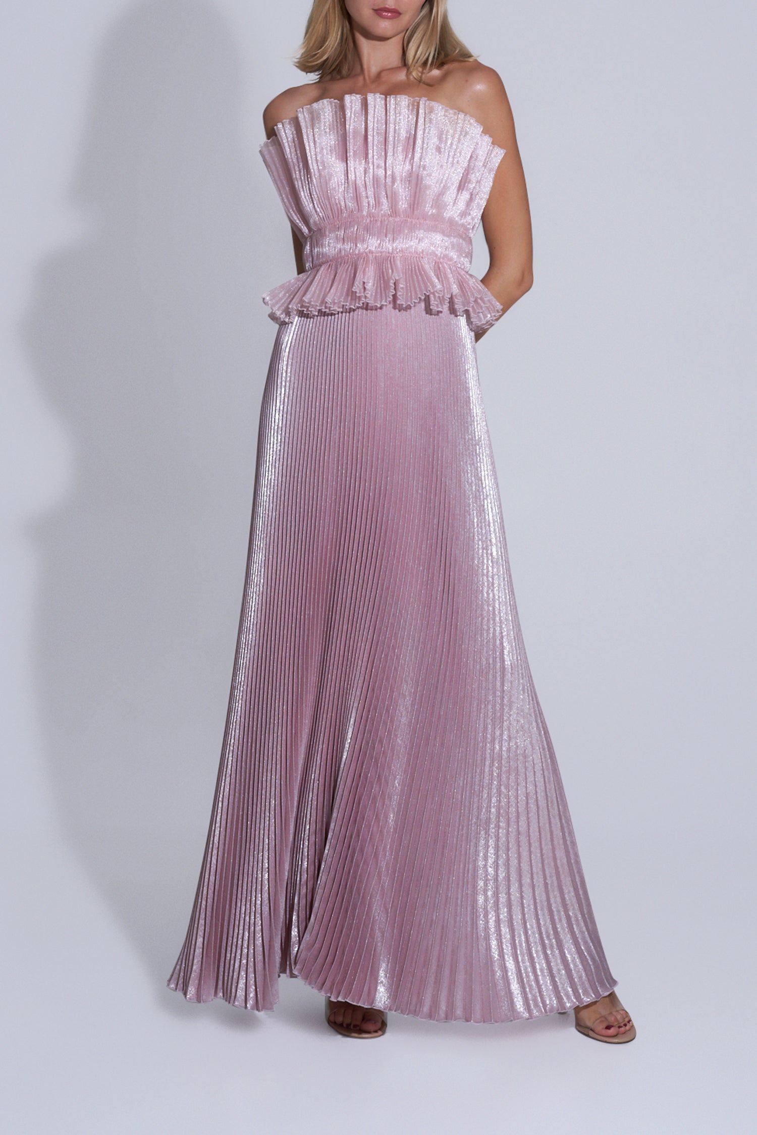 Masquerade Gown - Dusty Shimmer