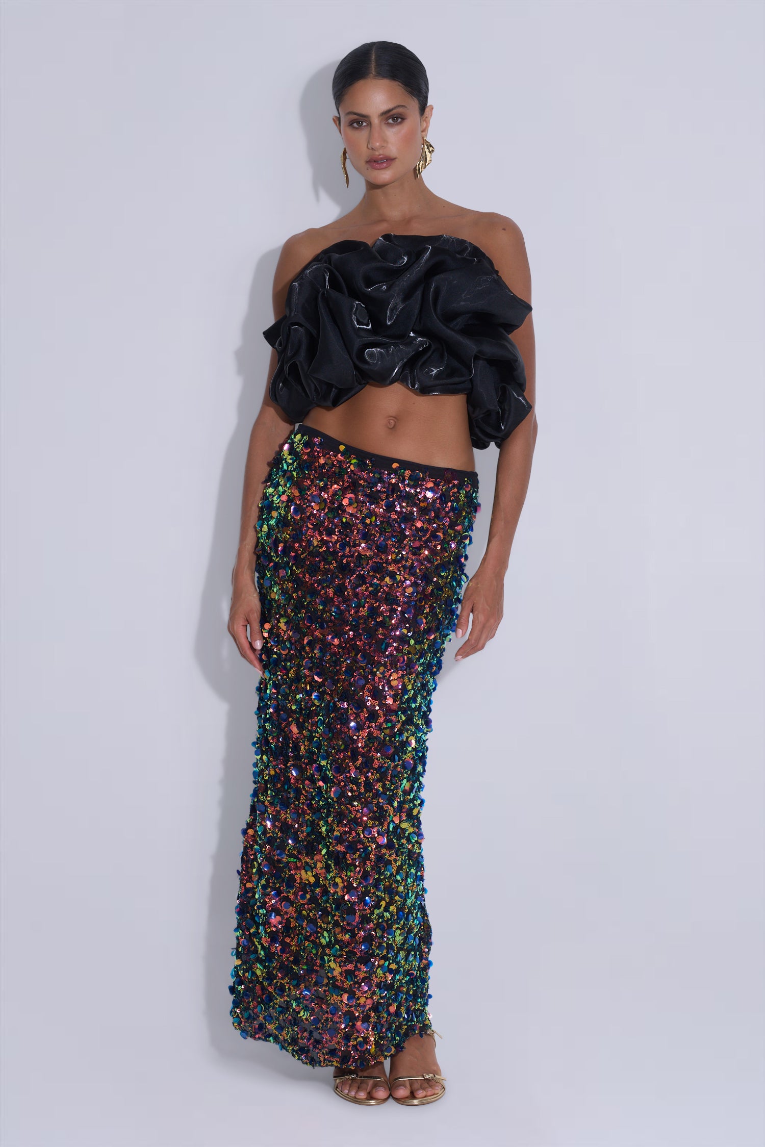 Sade Top - Noir Gloss
