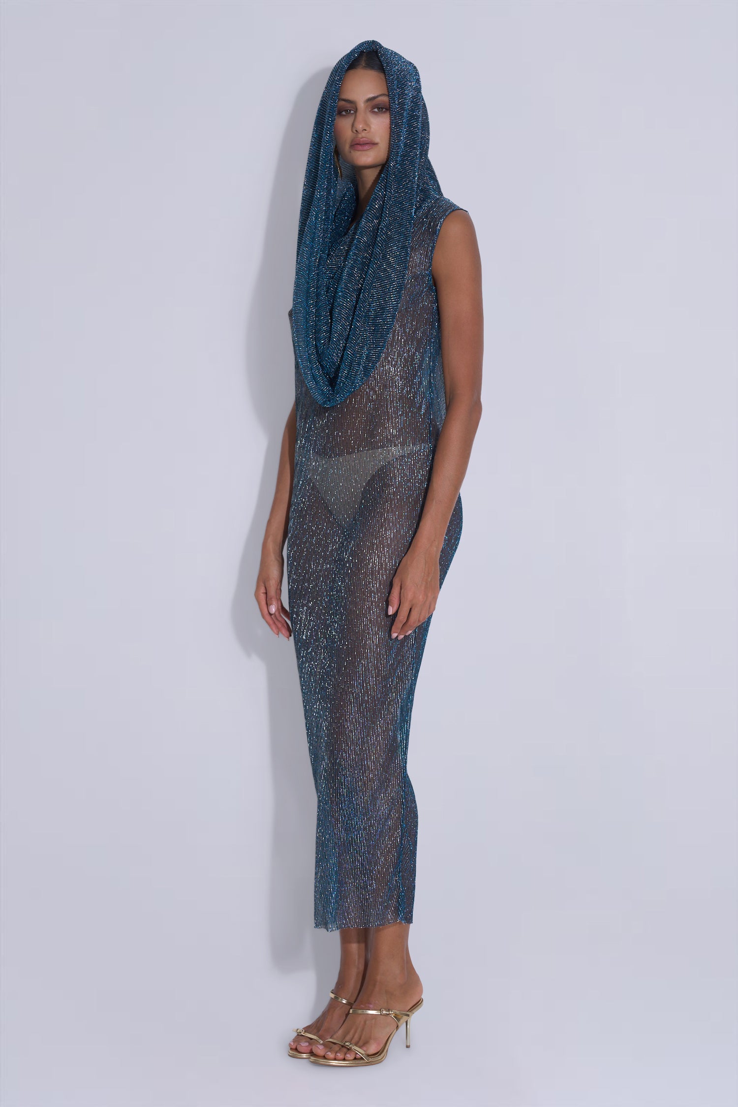 Jones Dress - Teal Moonlight