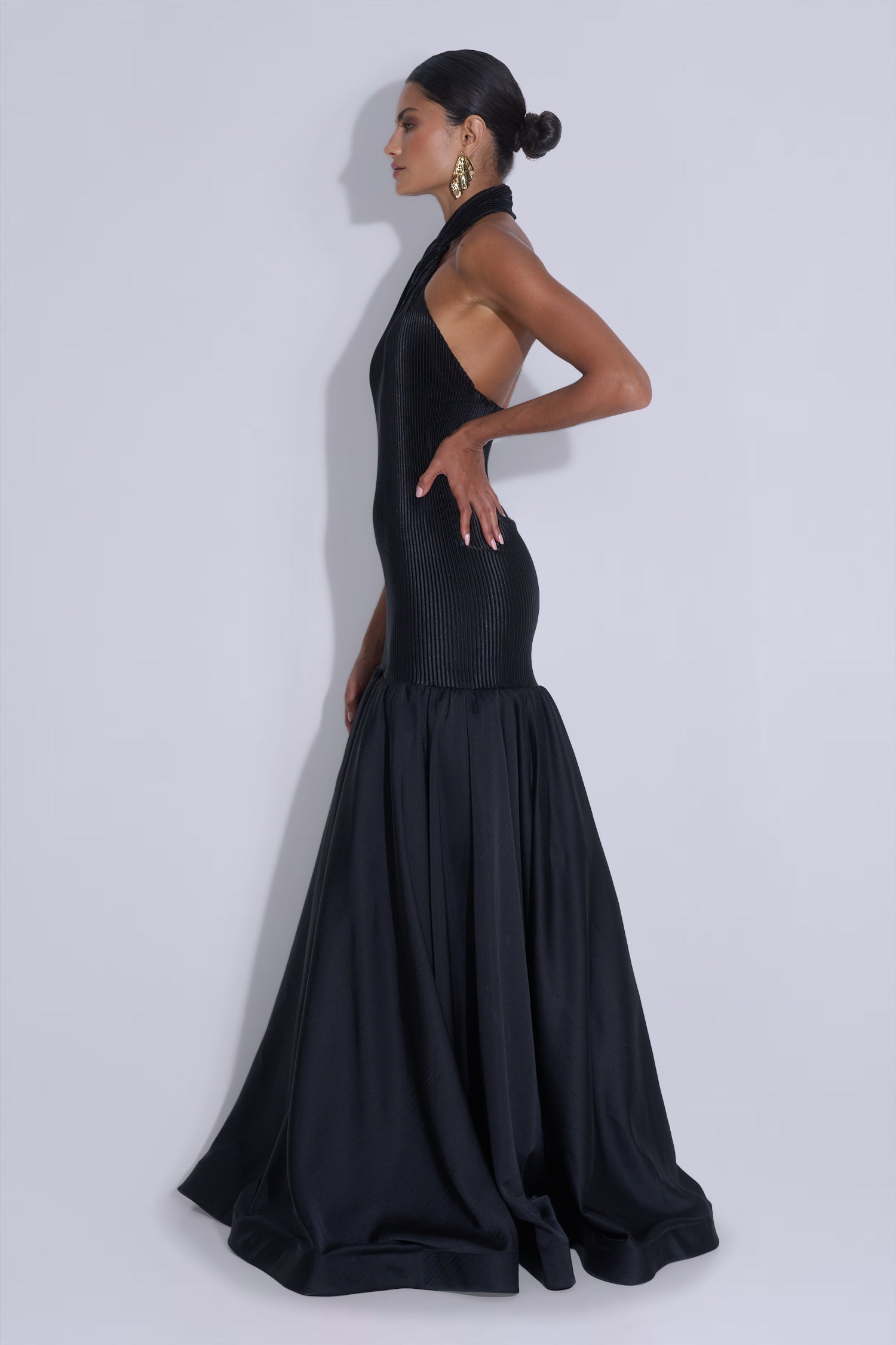 Montaigne Gown - Noir