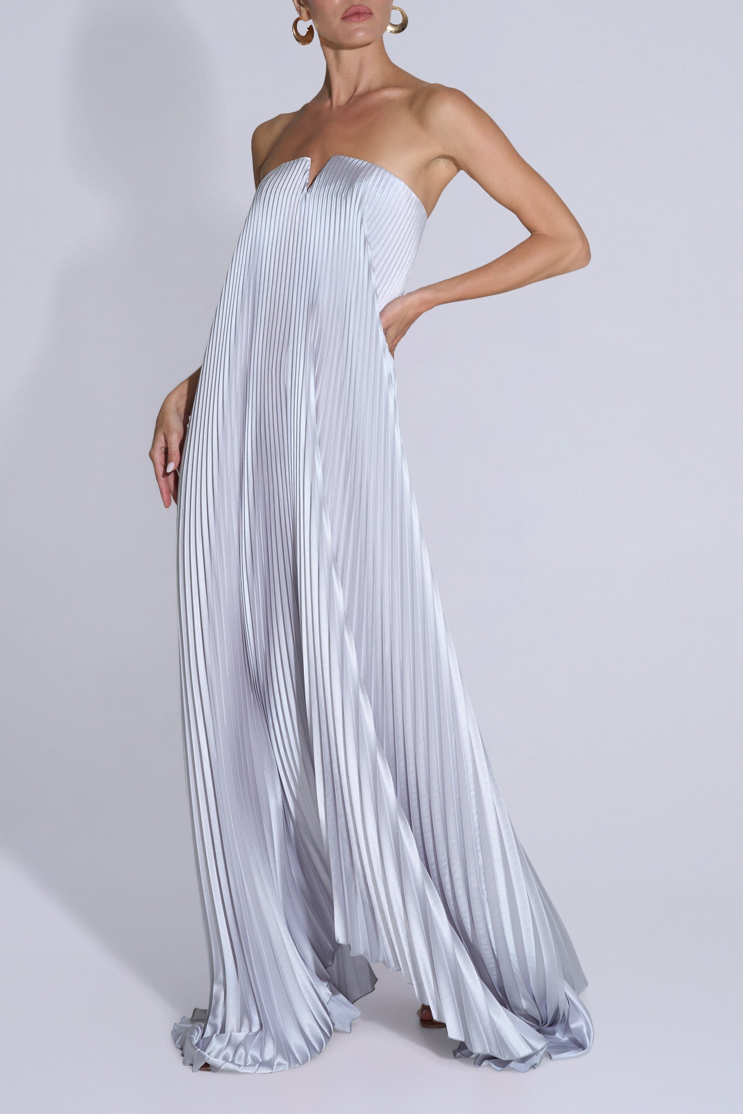 Black Tie Gown - Silver
