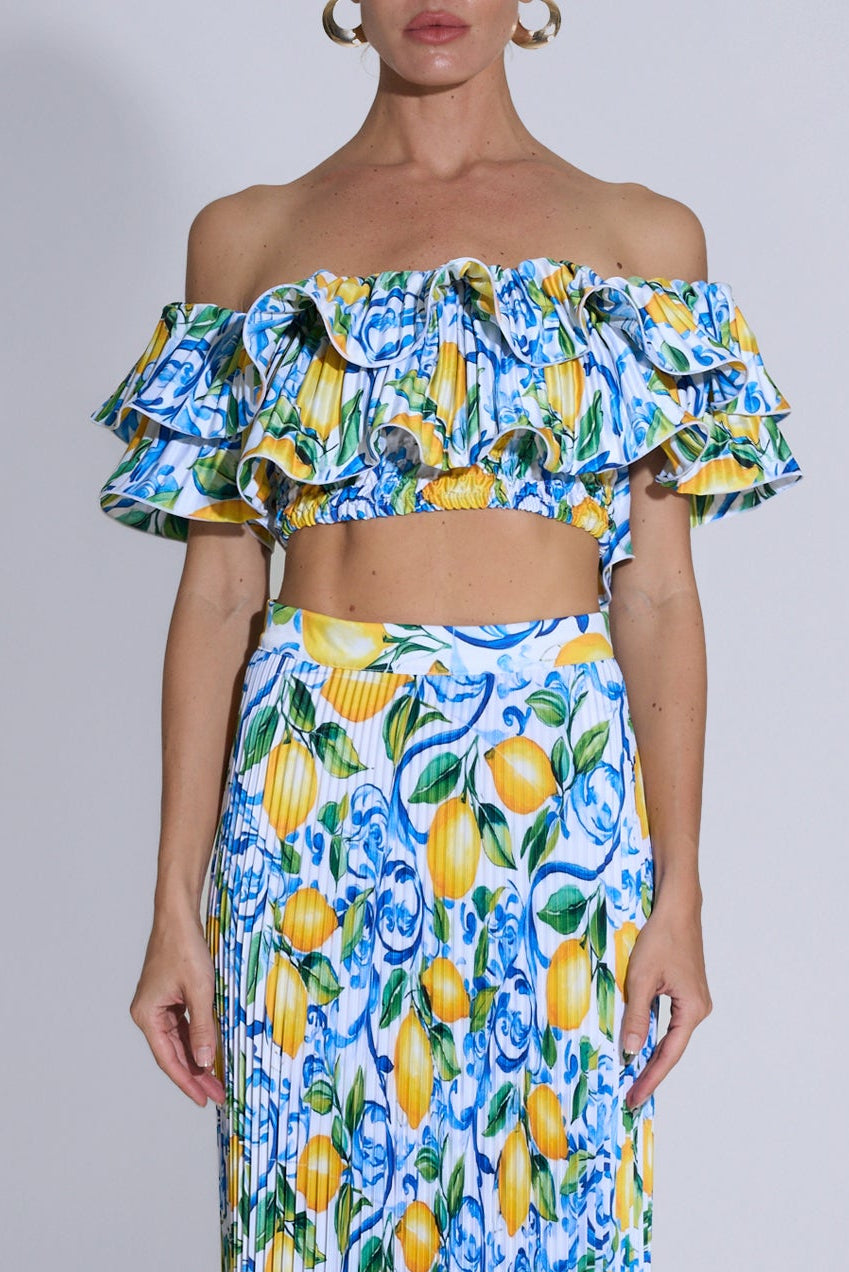 Debut Top - Granita Limone