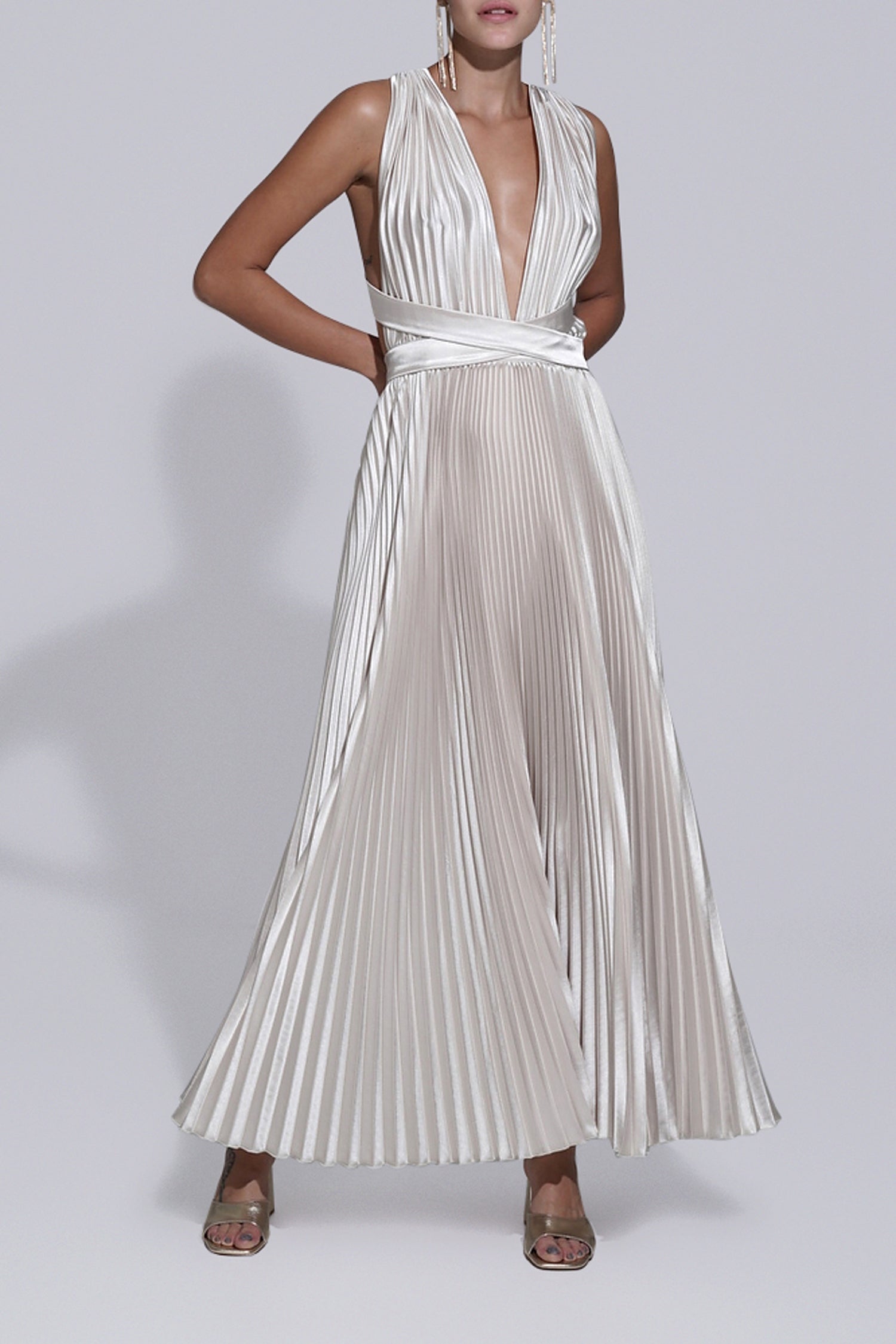 Moderniste Gown - Champagne