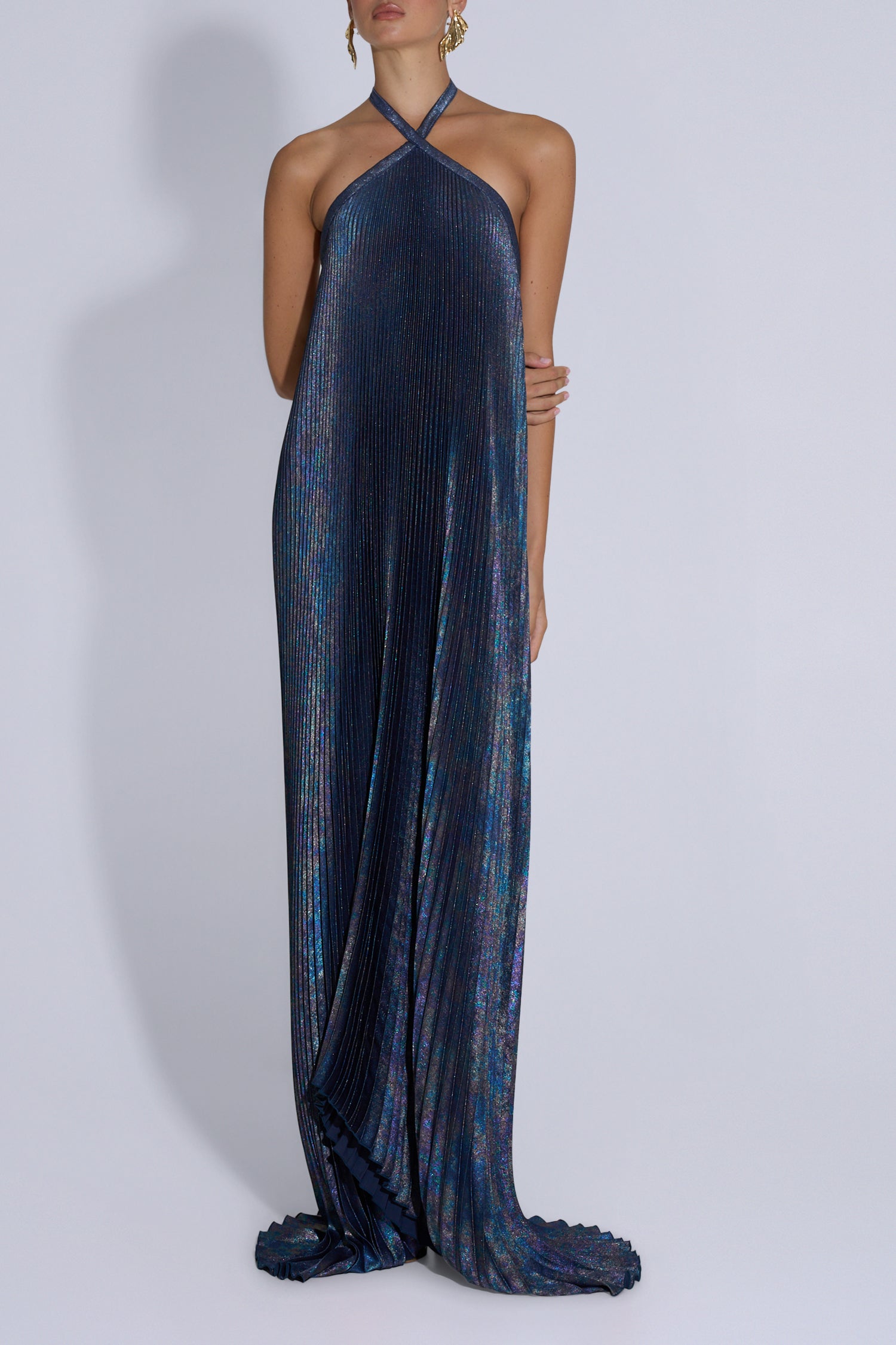Deesse Gown - Navy Galaxy