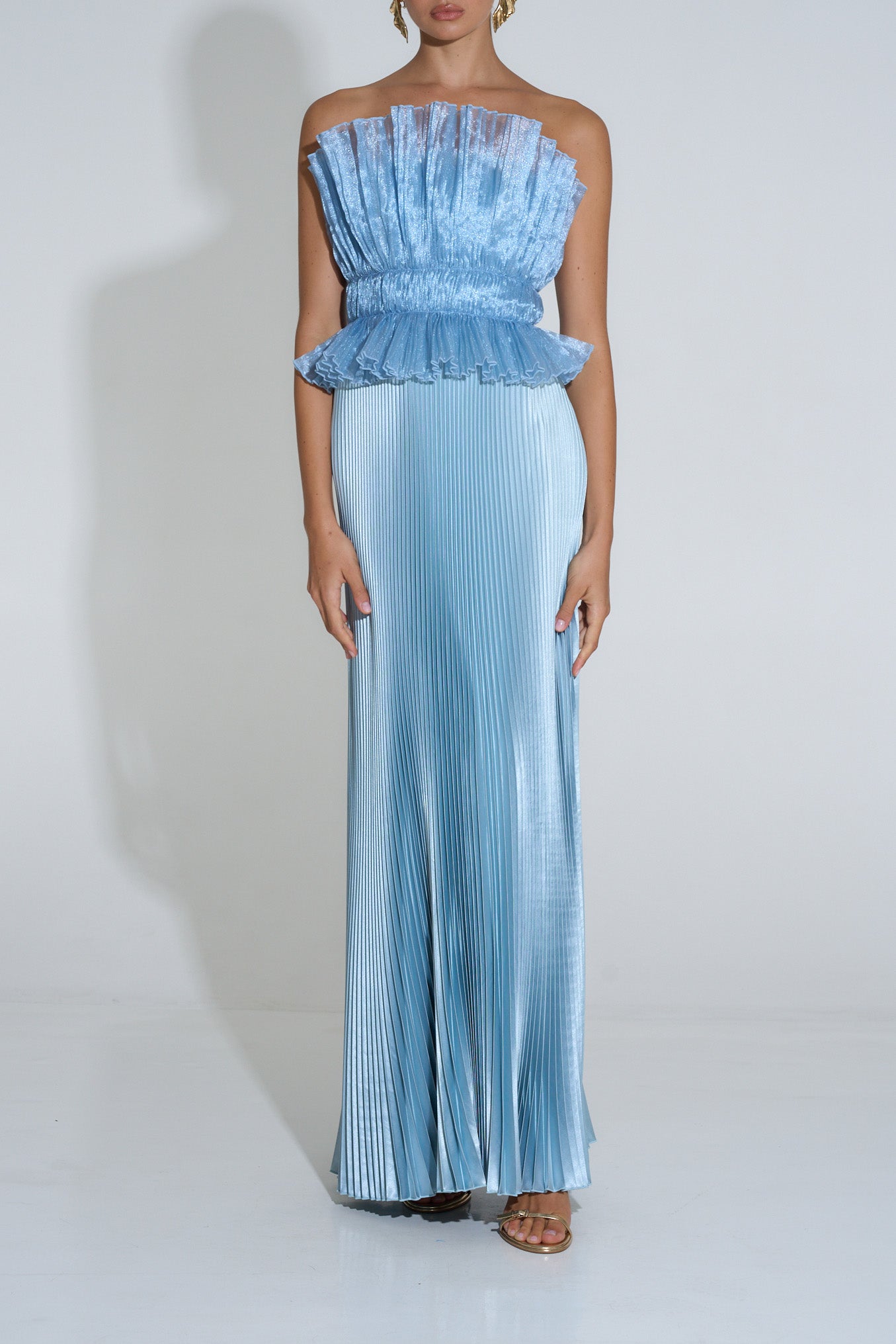 Masquerade Gown - Oyster