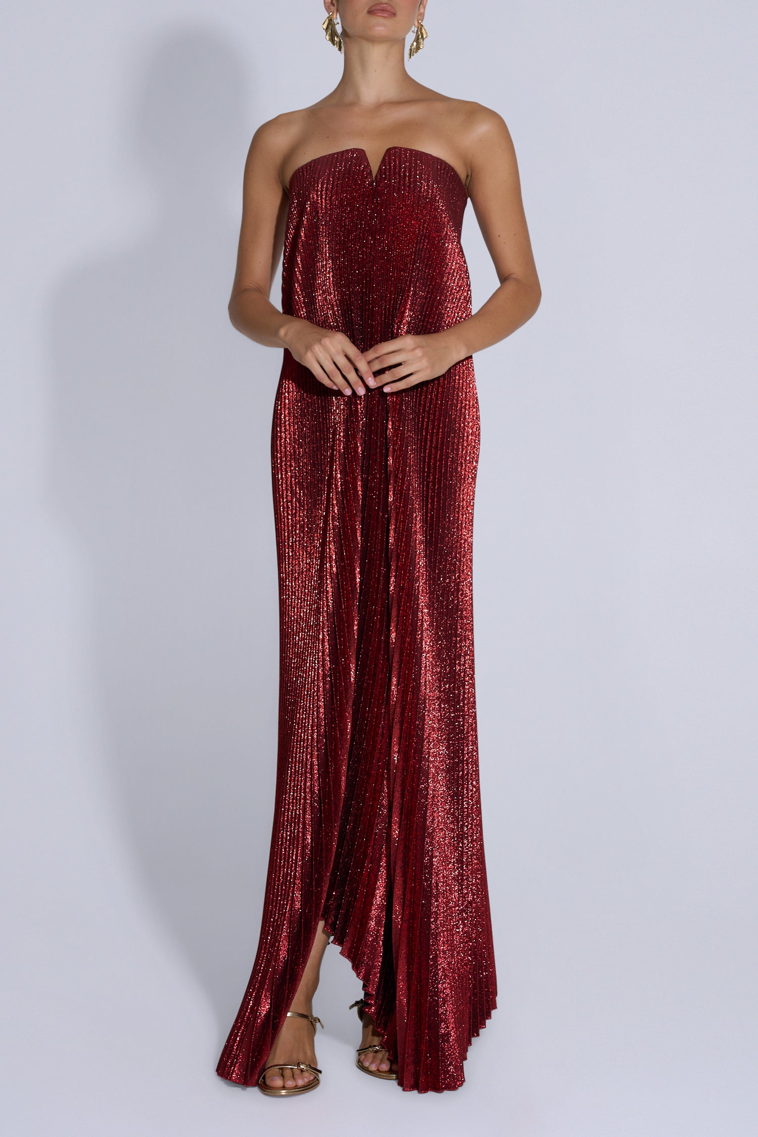 L'IDEE | WOMEN Black Tie Gown | Scarlet Glitter, 6