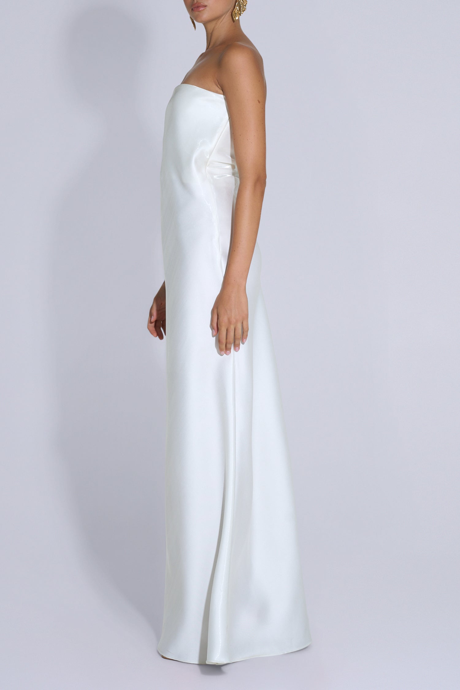 York Dress - Blanc Gloss