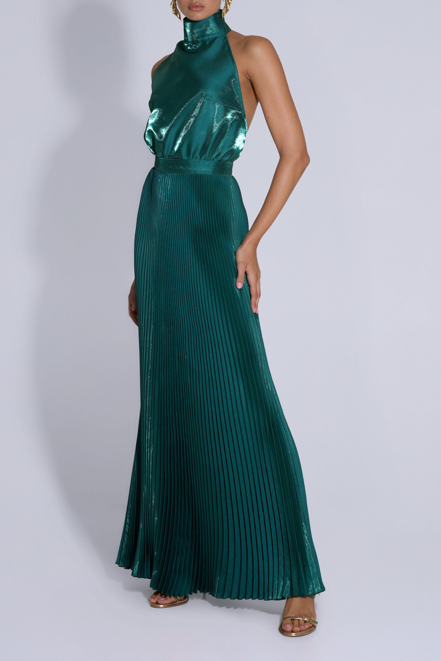 Primrose Hill Gown - Pine Gloss