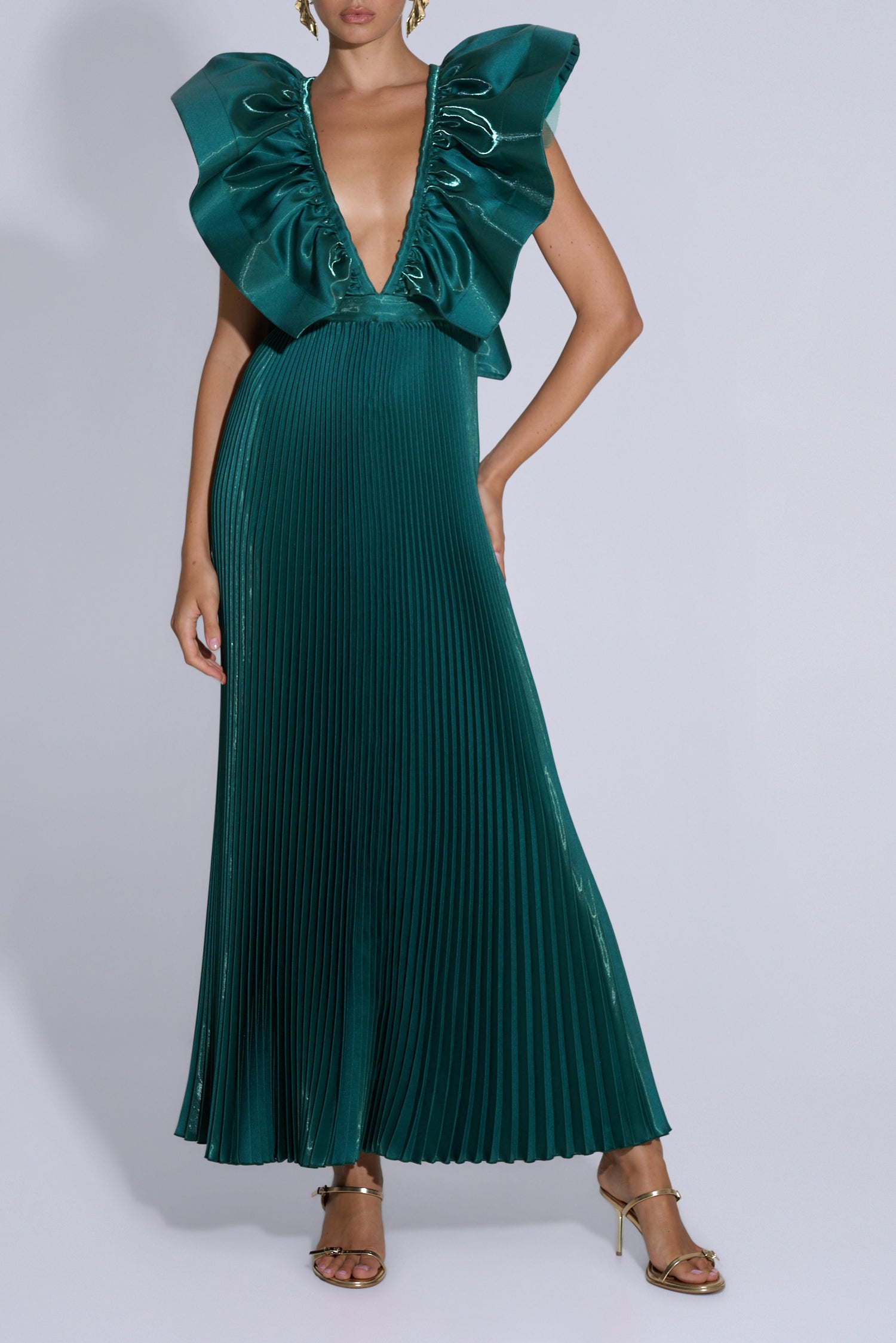 Ventoux Gown - Pine Gloss