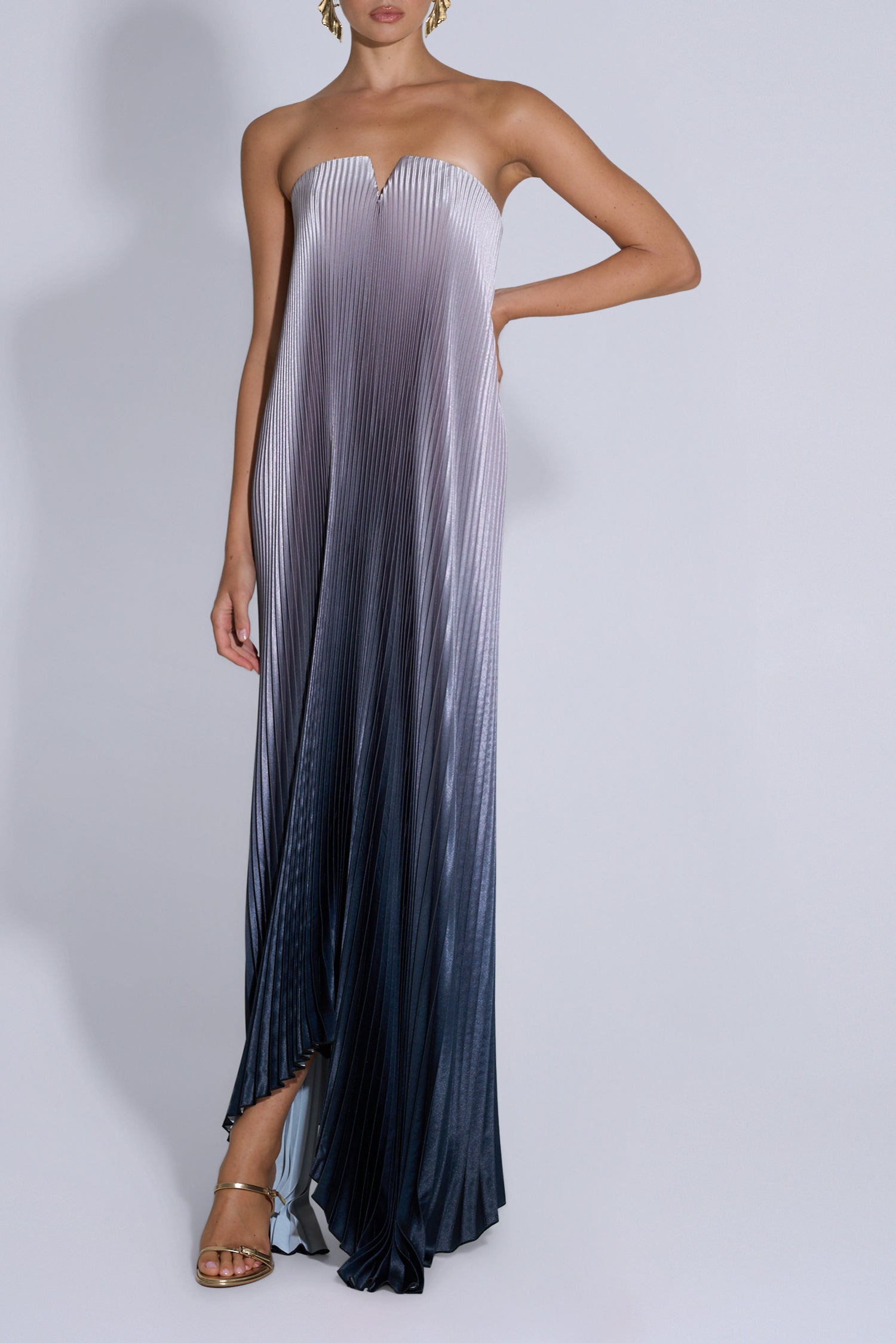 Black Tie Gown - Smoke Ombre