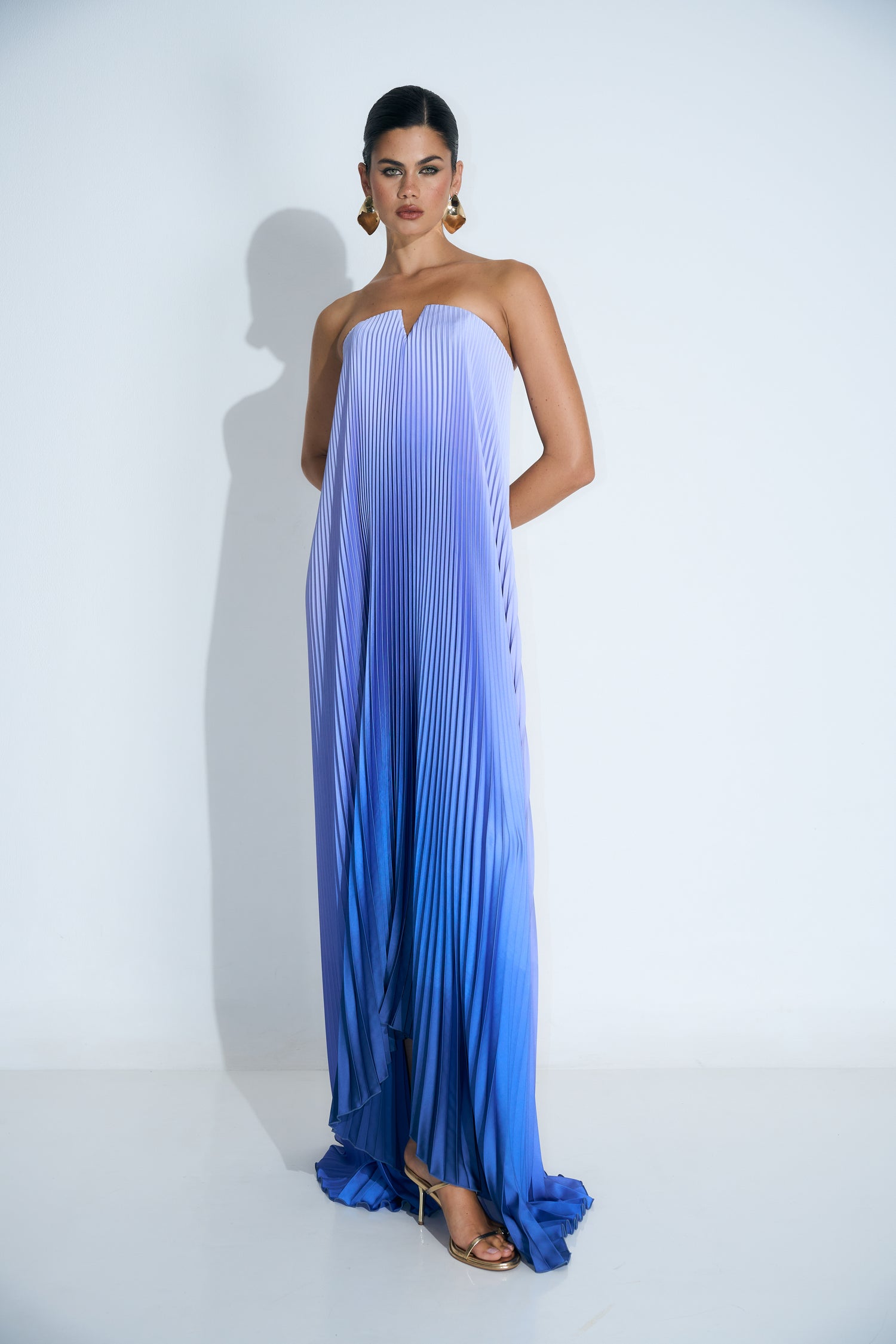 Black Tie Gown - Ocean Ombre