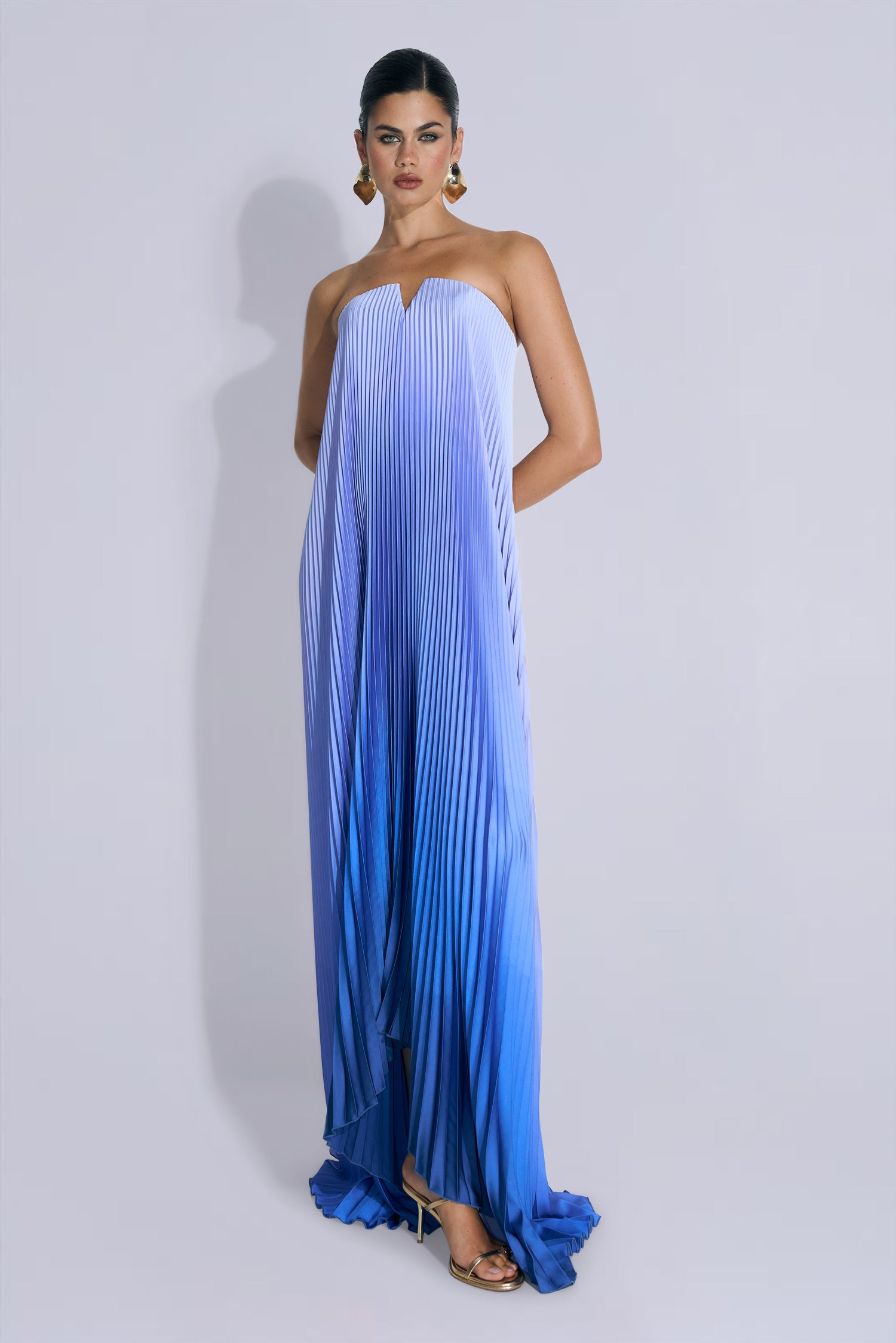 Black Tie Gown - Ocean Ombre