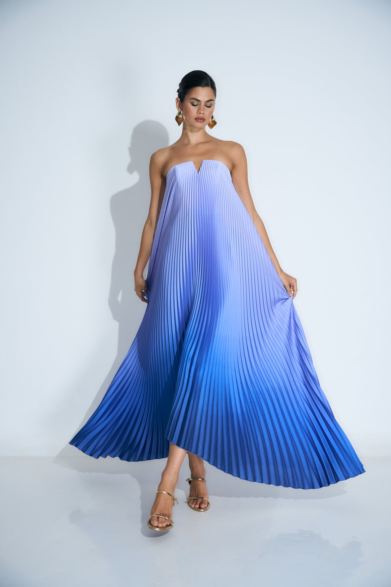 Black Tie Gown - Ocean Ombre
