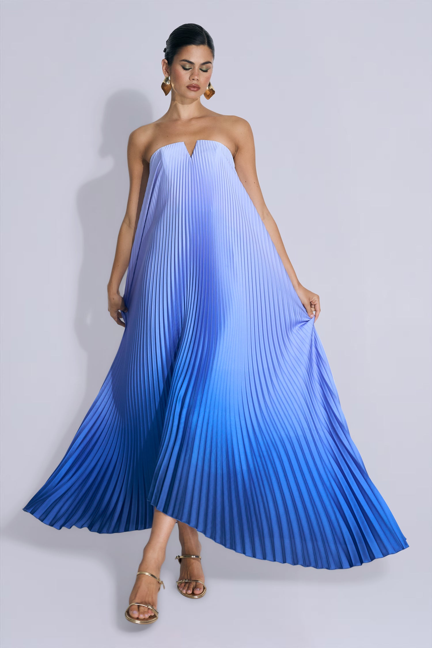 Black Tie Gown - Ocean Ombre