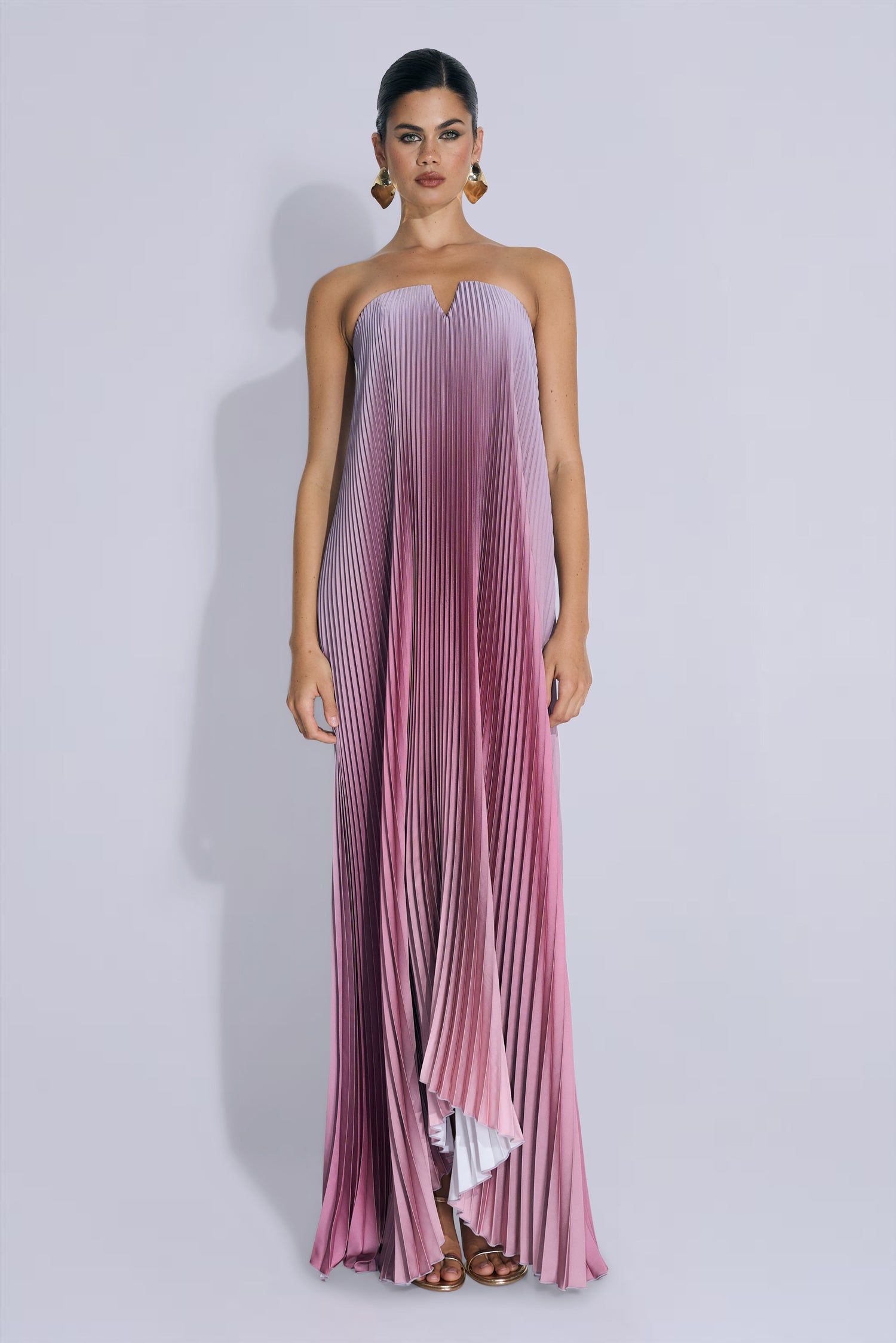 Black Tie Gown - Mauve Ombre
