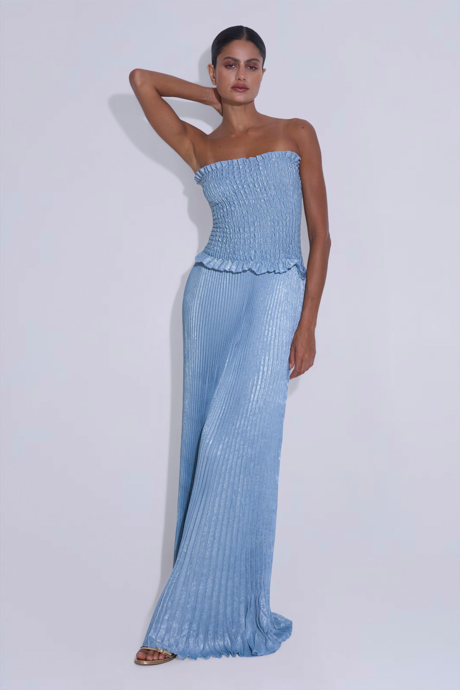 Maya Gown - Arctic Shimmer