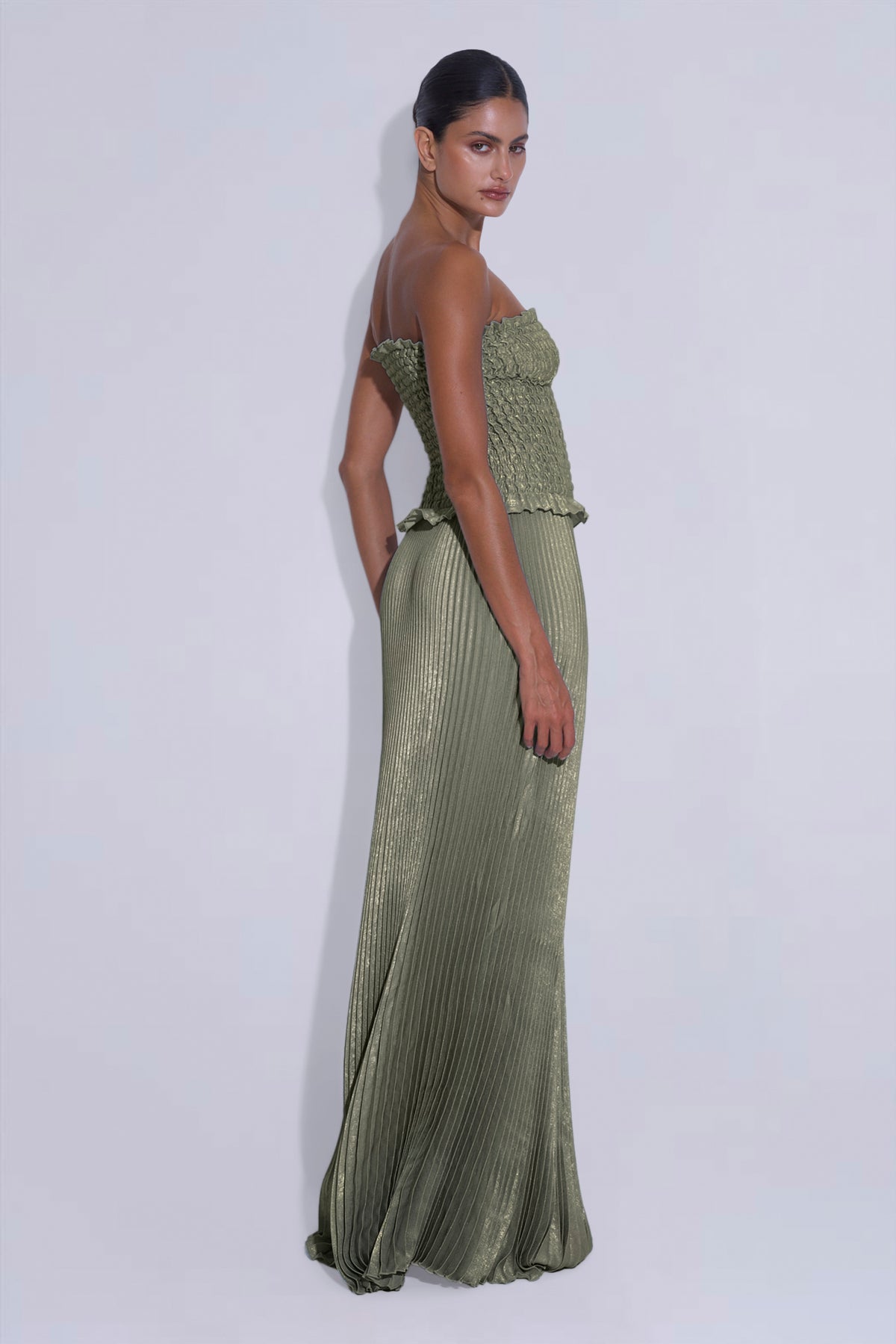 Maya Gown - Garden Shimmer