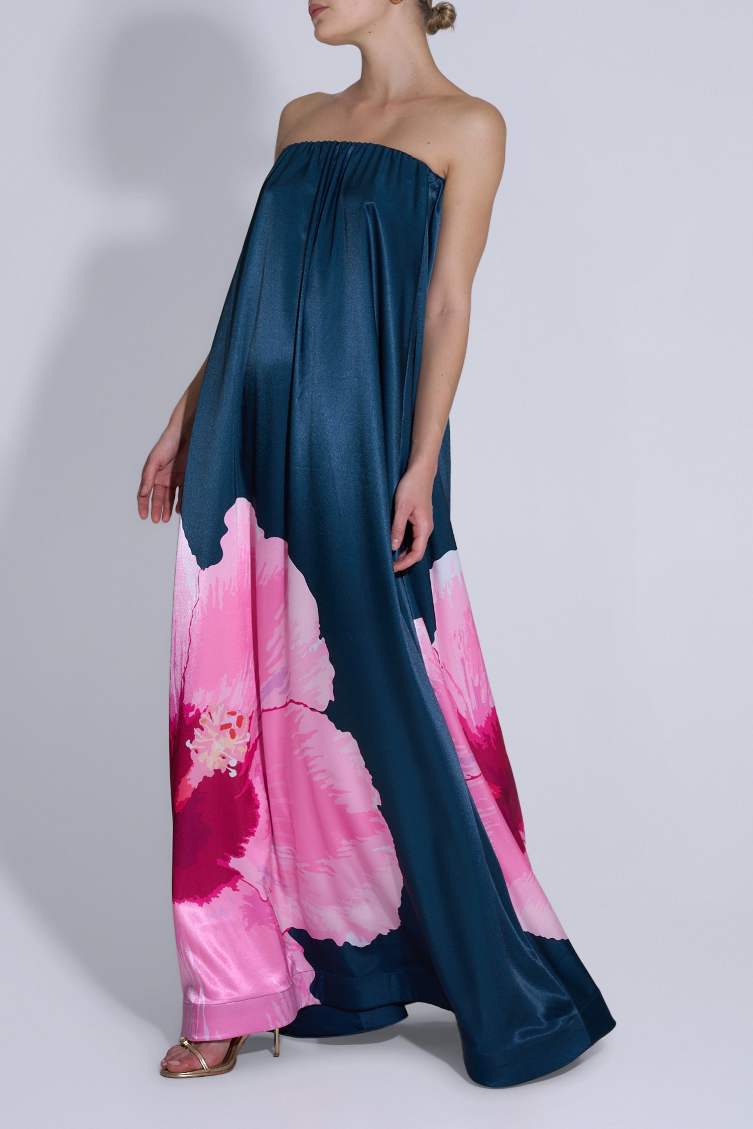 Costiera Dress - Hibiscus Midnight