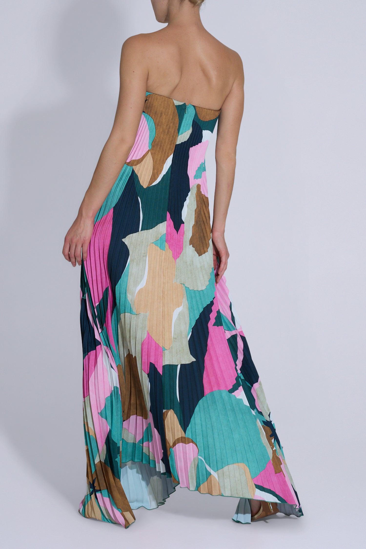 Black Tie Gown - Green Calypso