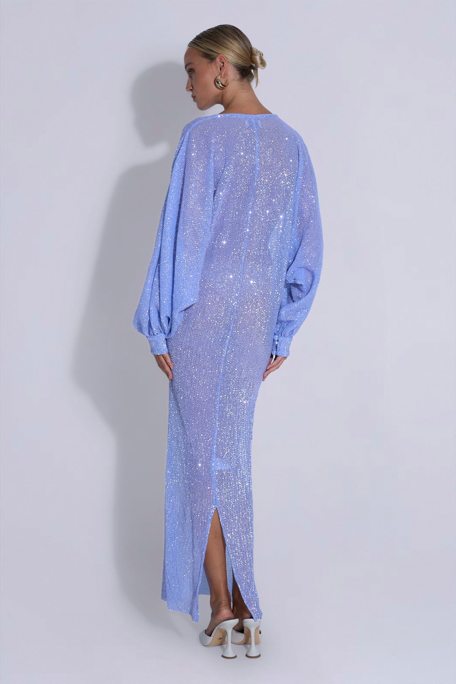 Experimental Gown - Sapphire Sequin