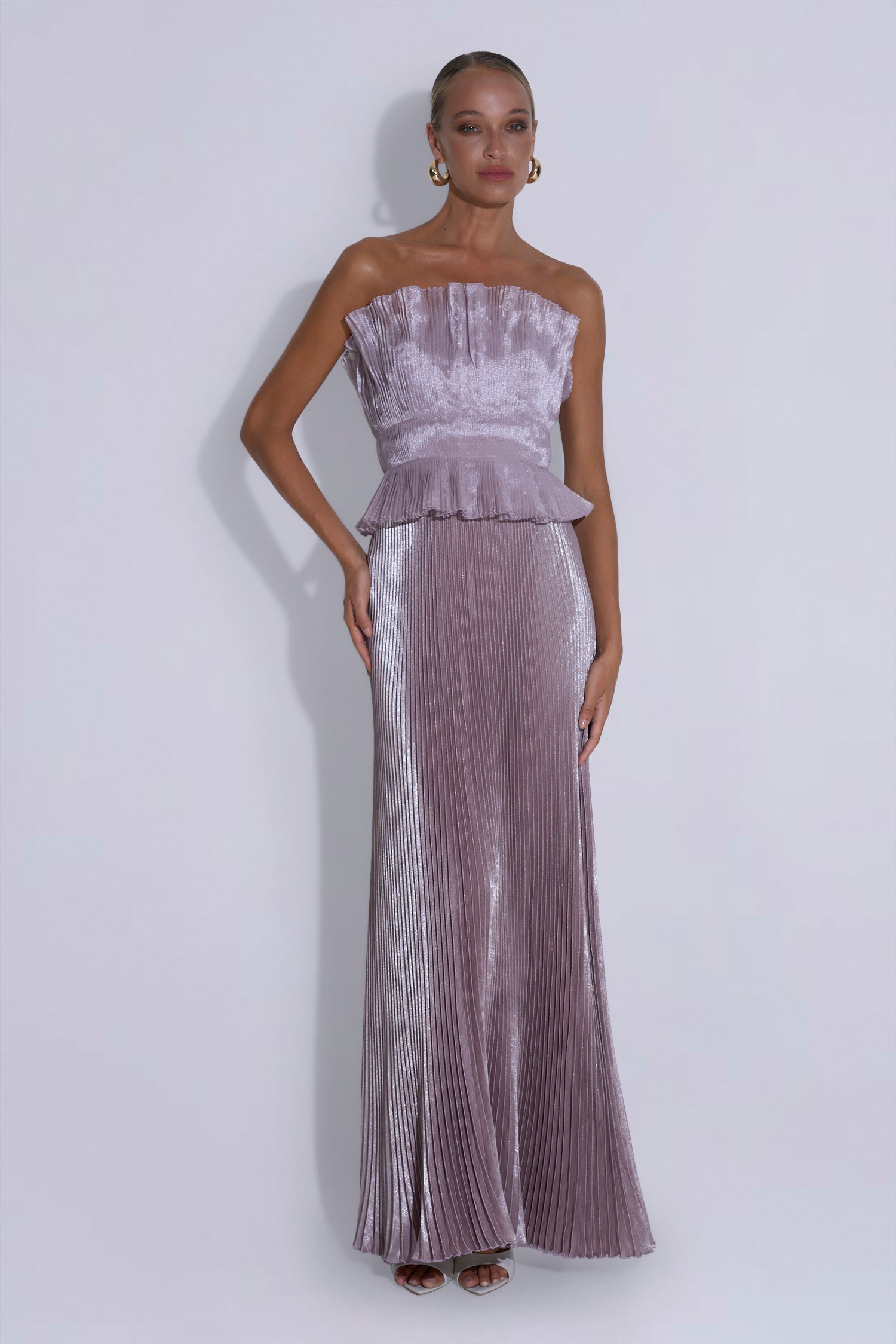 Masquerade Gown - Dusty Shimmer