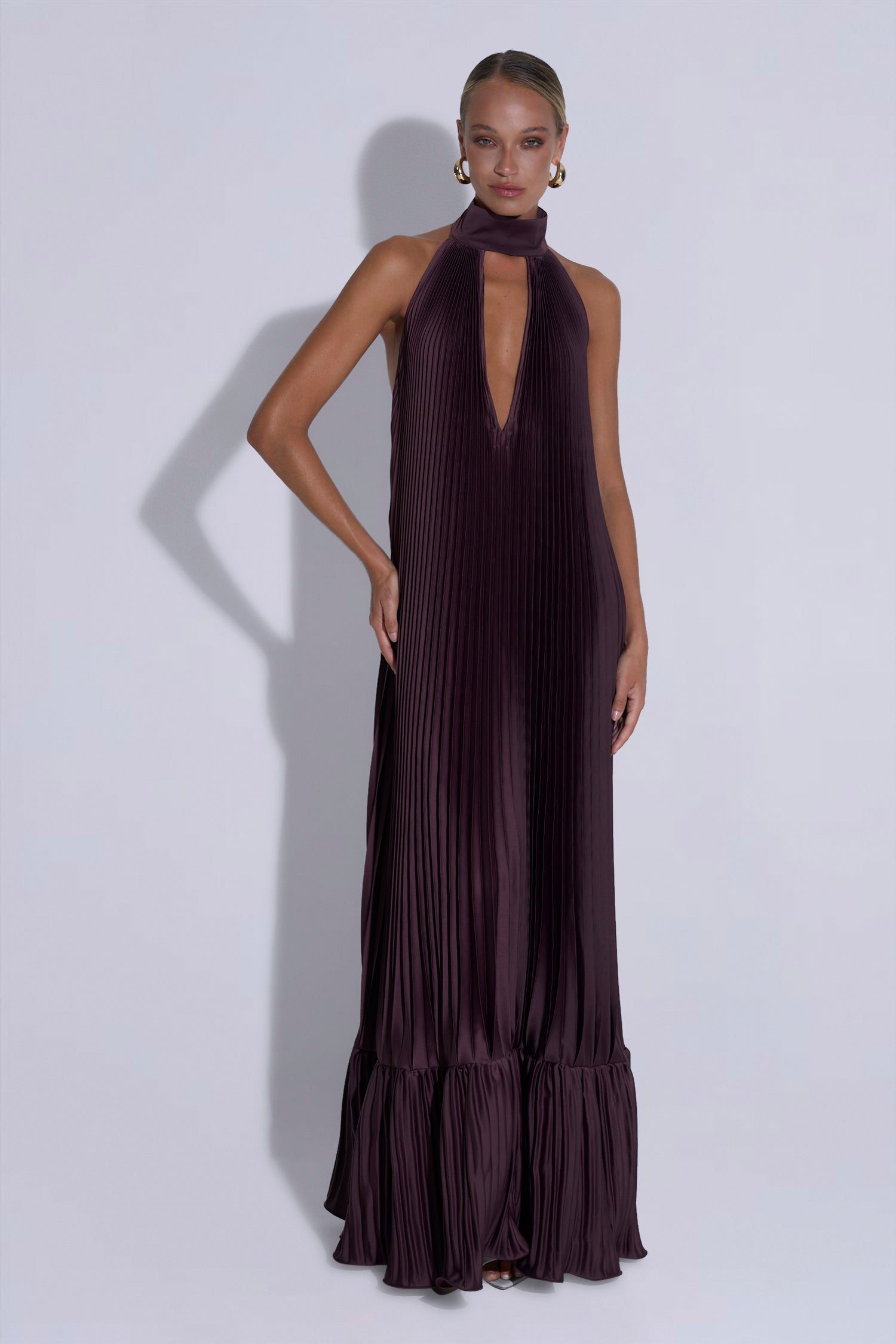 Libertie Gown - Mahogany