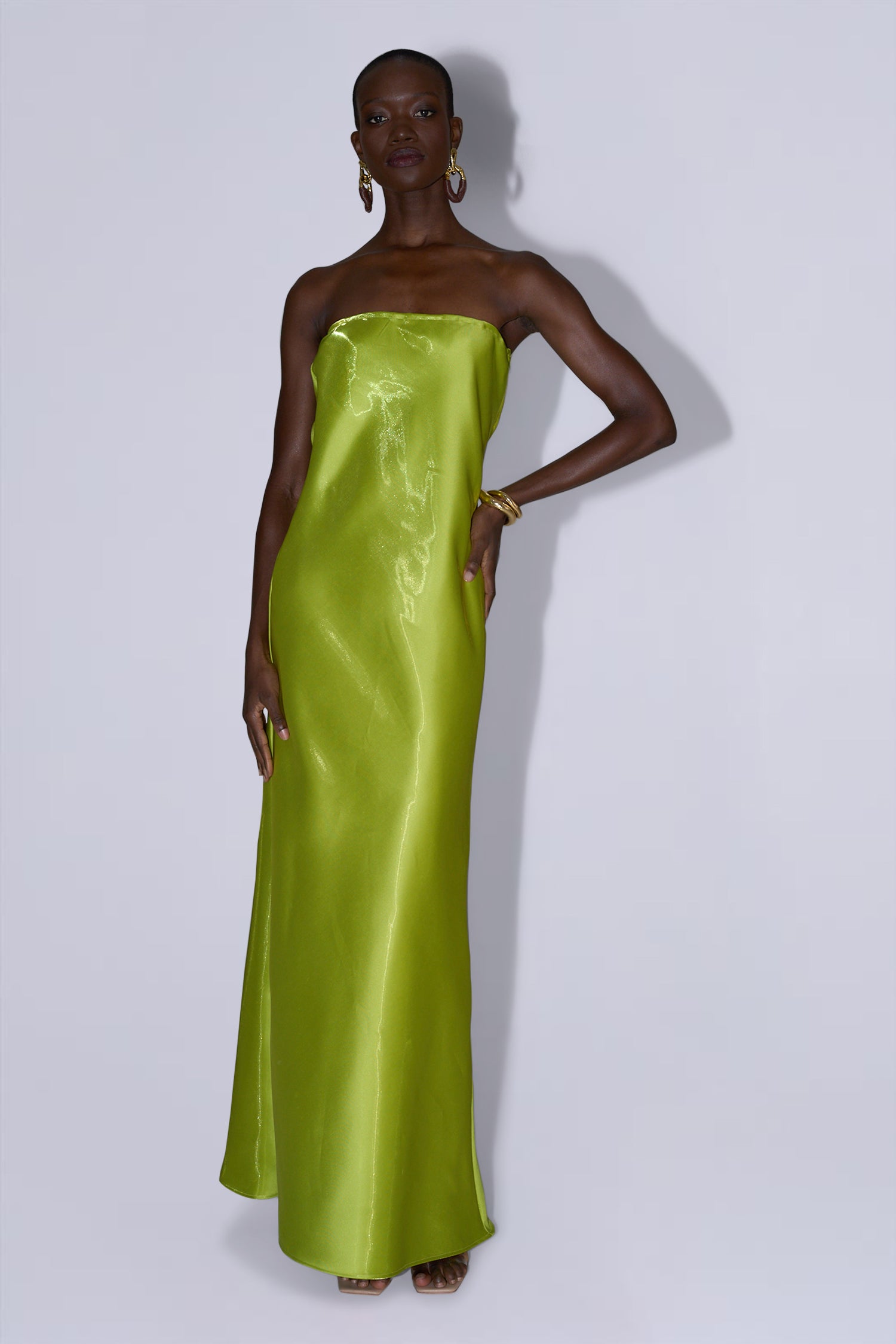 York Dress - Lime Gloss