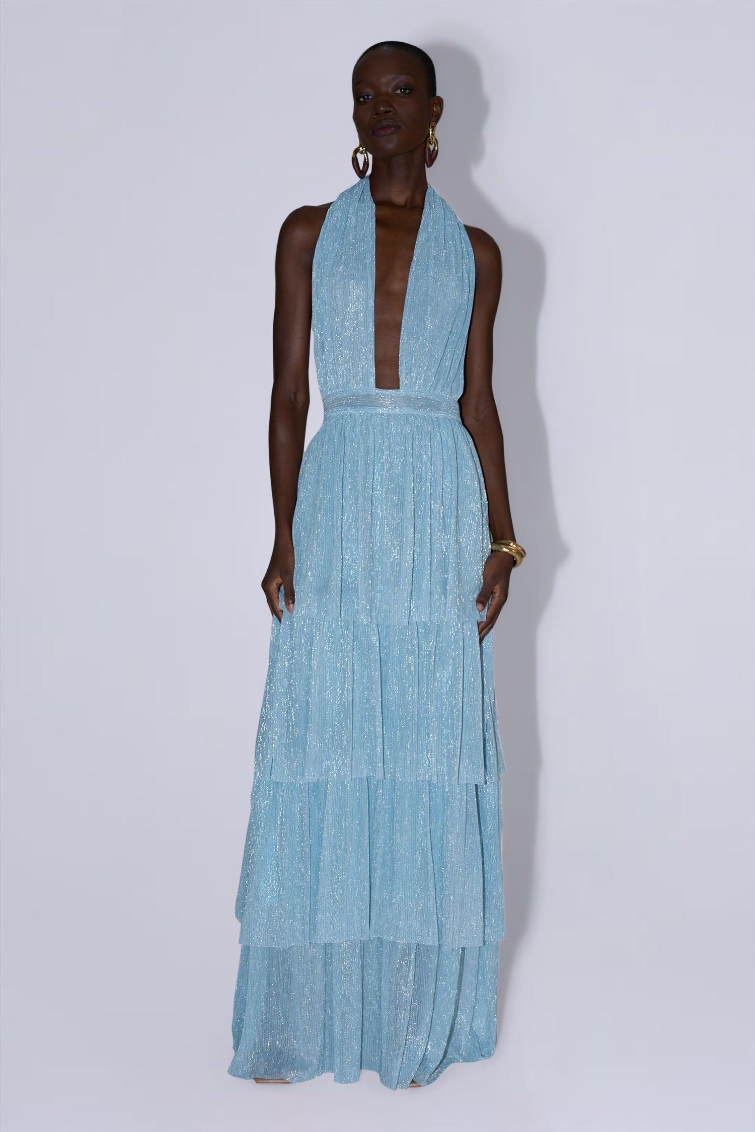 Nammos Gown - Glacier Moonlight