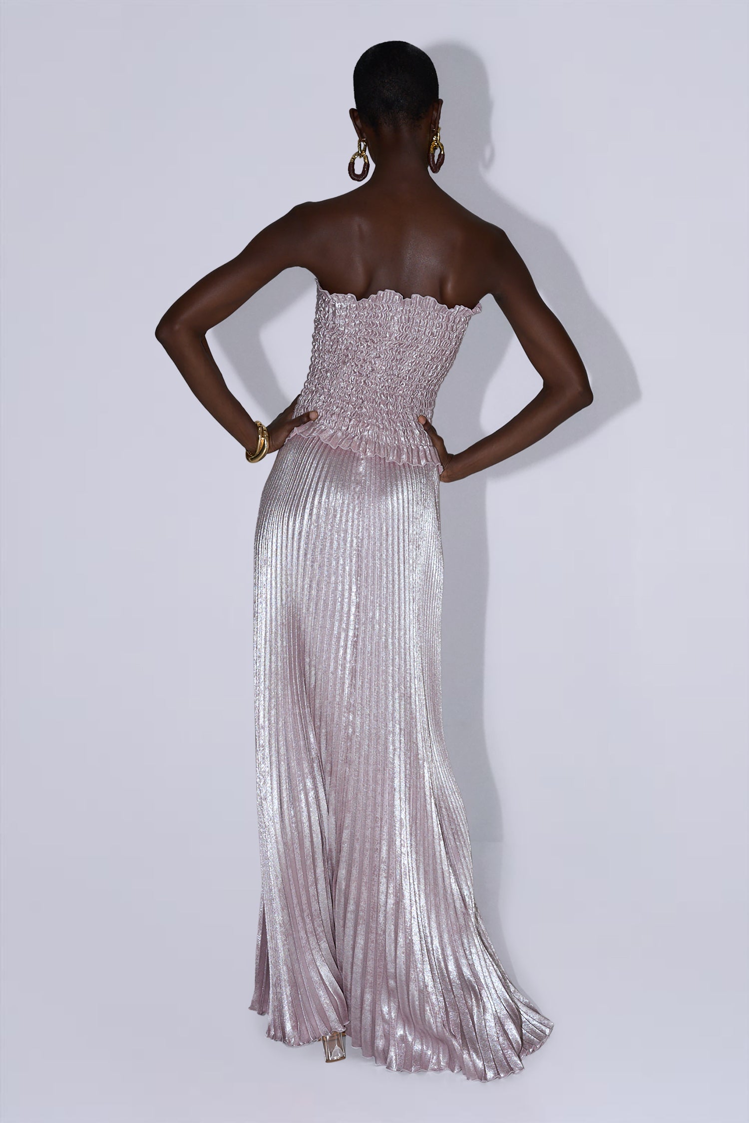 Maya Gown - Dusty Shimmer