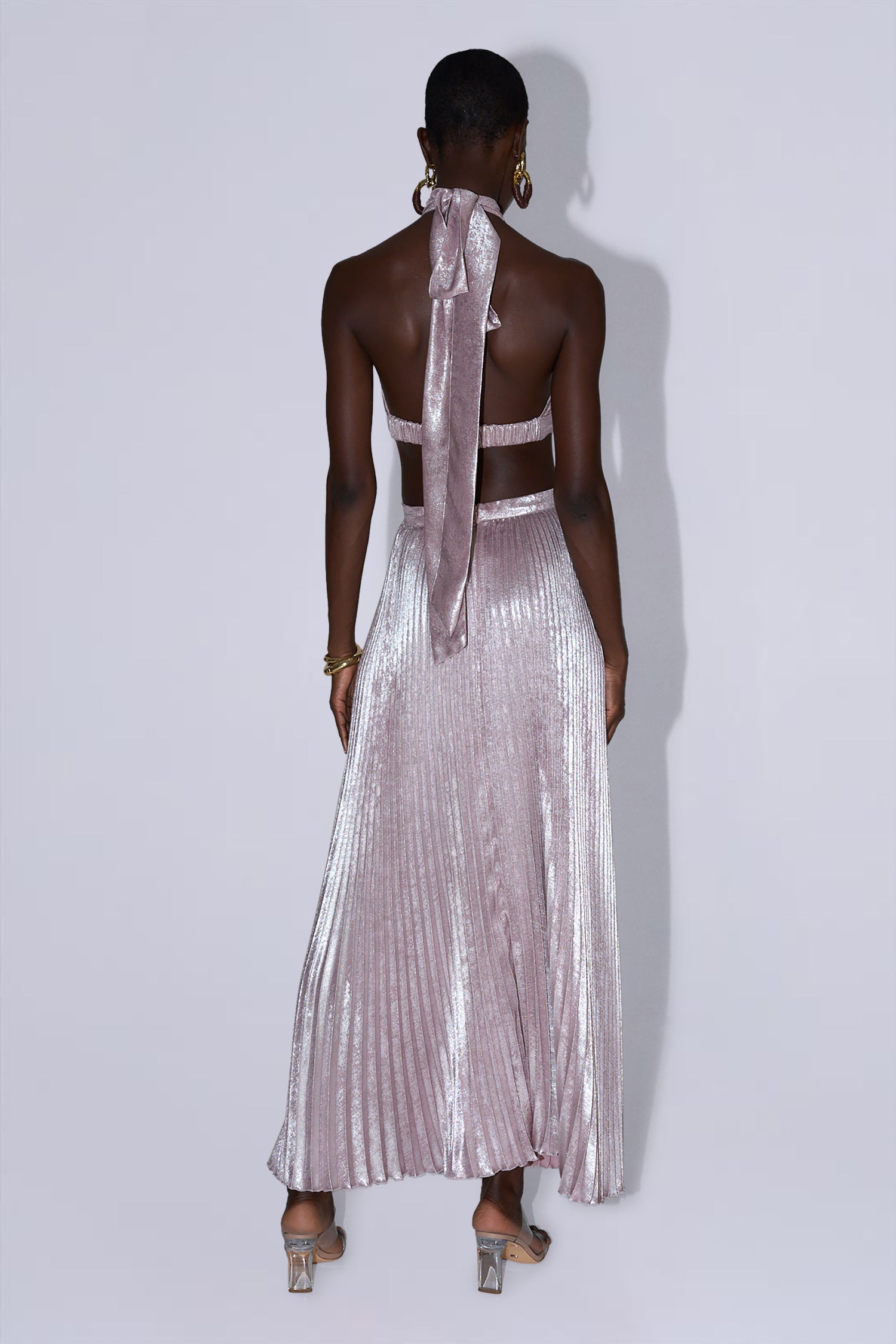 Cleopatra Gown - Dusty Shimmer