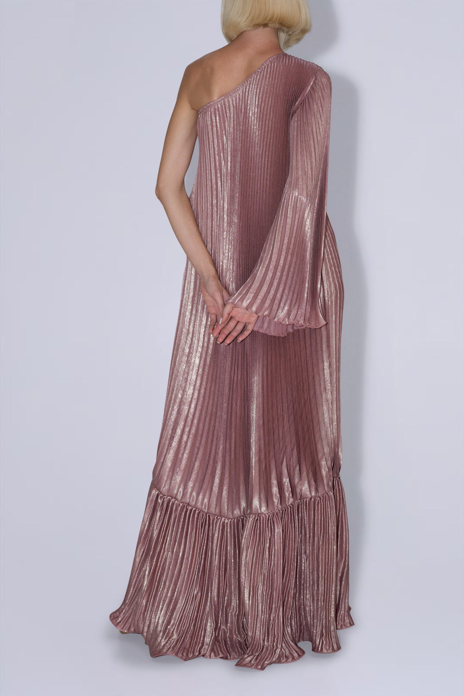 Mozart Gown - Rose Quartz Shimmer