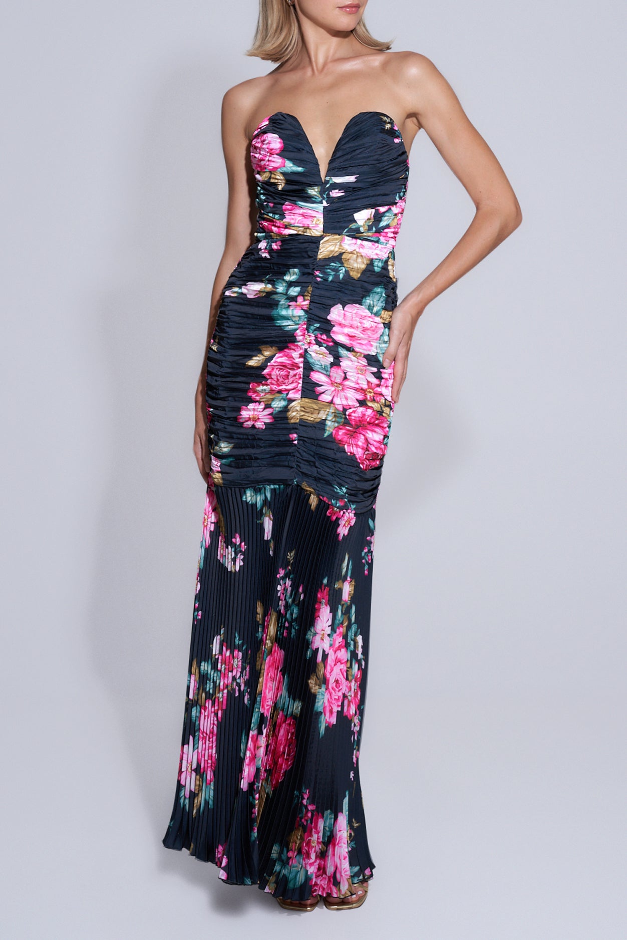 Parlour Gown - Nuite Rose