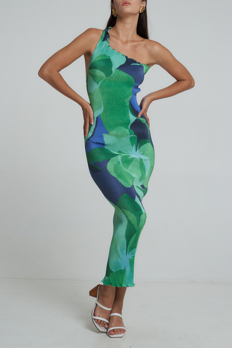 Naomi Gown - Capri Green