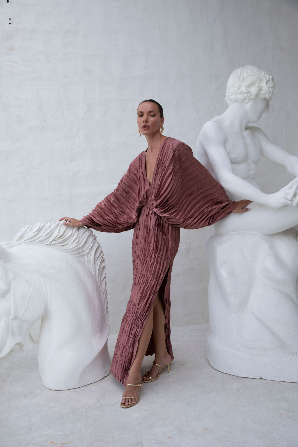 De Luxe Gown - Suede