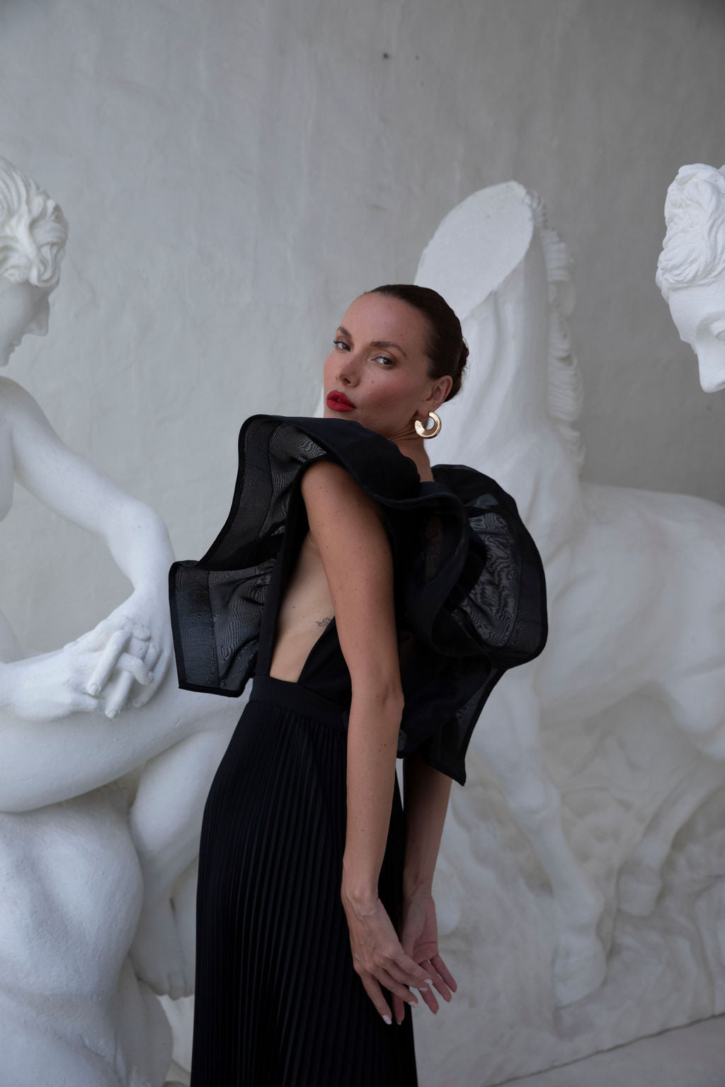 Ventoux Gown - Noir