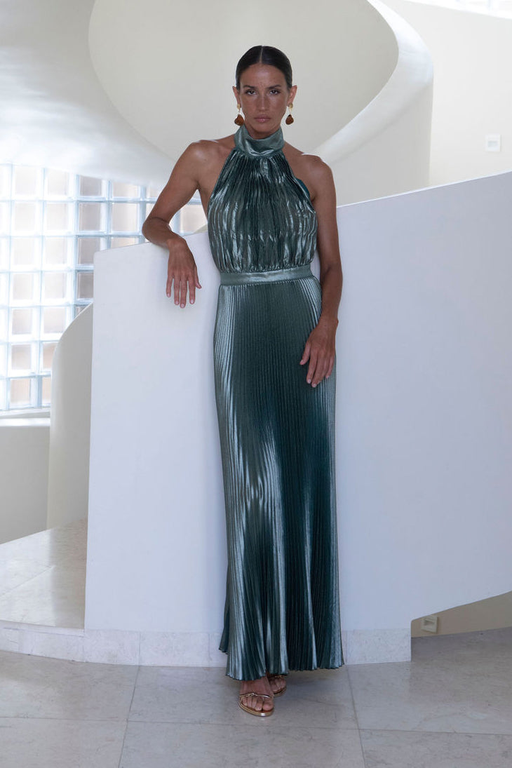 Eden Dress - Oil Shine