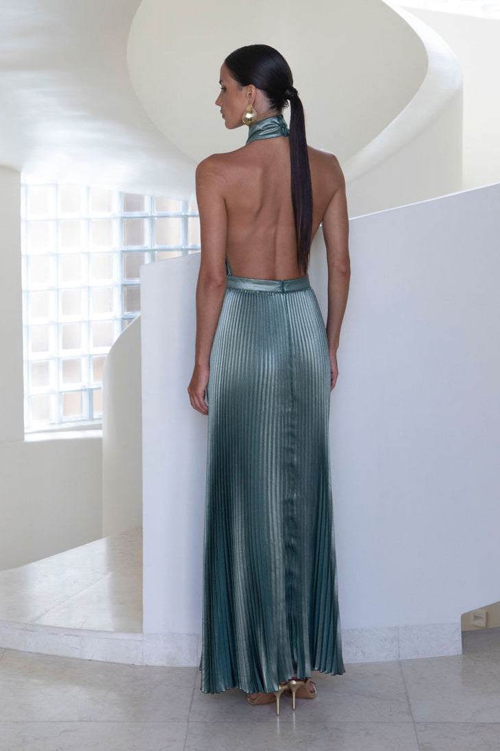 Eden Dress - Oil Shine
