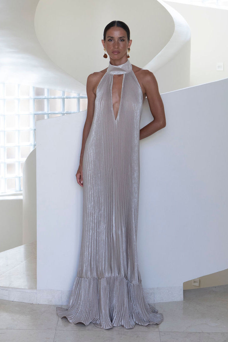 Libertie Gown - Champagne Shimmer