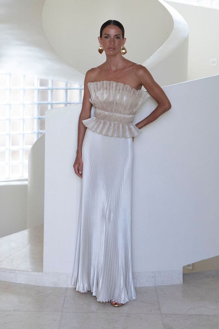 Masquerade Gown - Champagne L'IDE | WOMAN Masquerade Gown - Champagne L'IDE | WOMAN