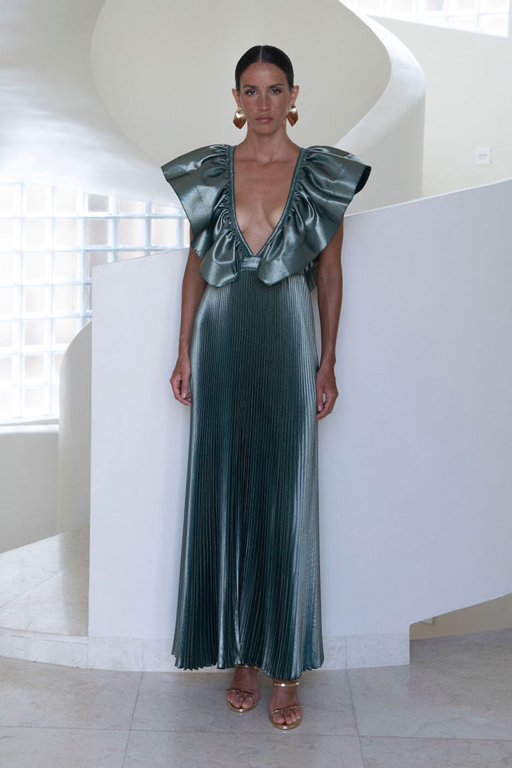 Ventoux Gown - Oil Shine