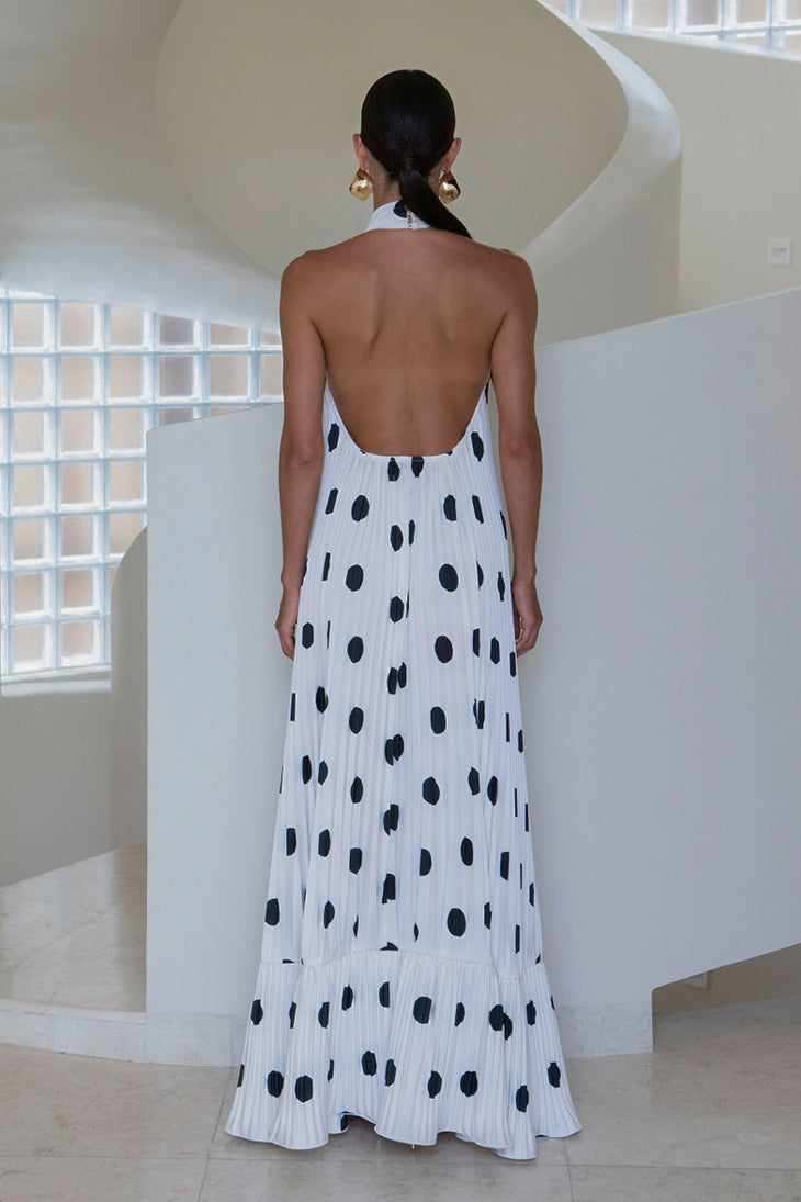 Libertie Gown - Polka Blanc