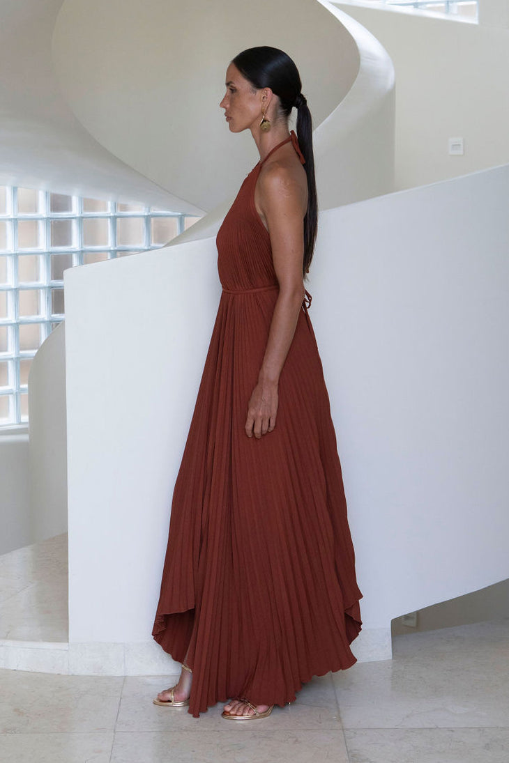 Boheme Gown - Terracotta