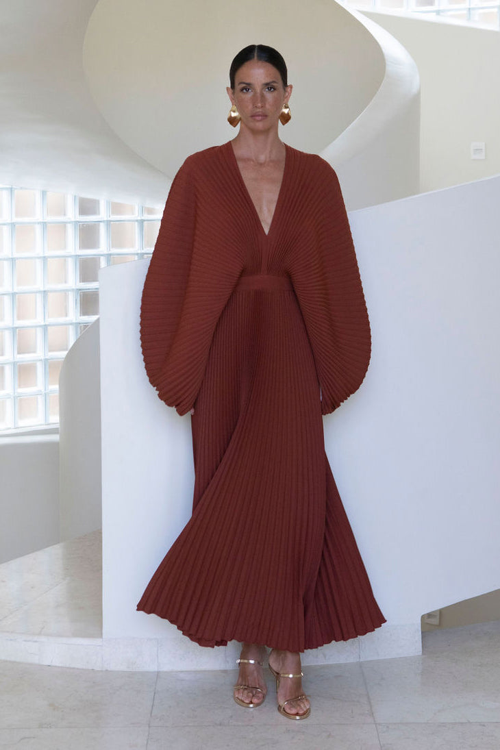 Versailles Gown - Terracotta