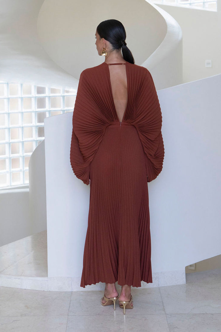 Versailles Gown - Terracotta
