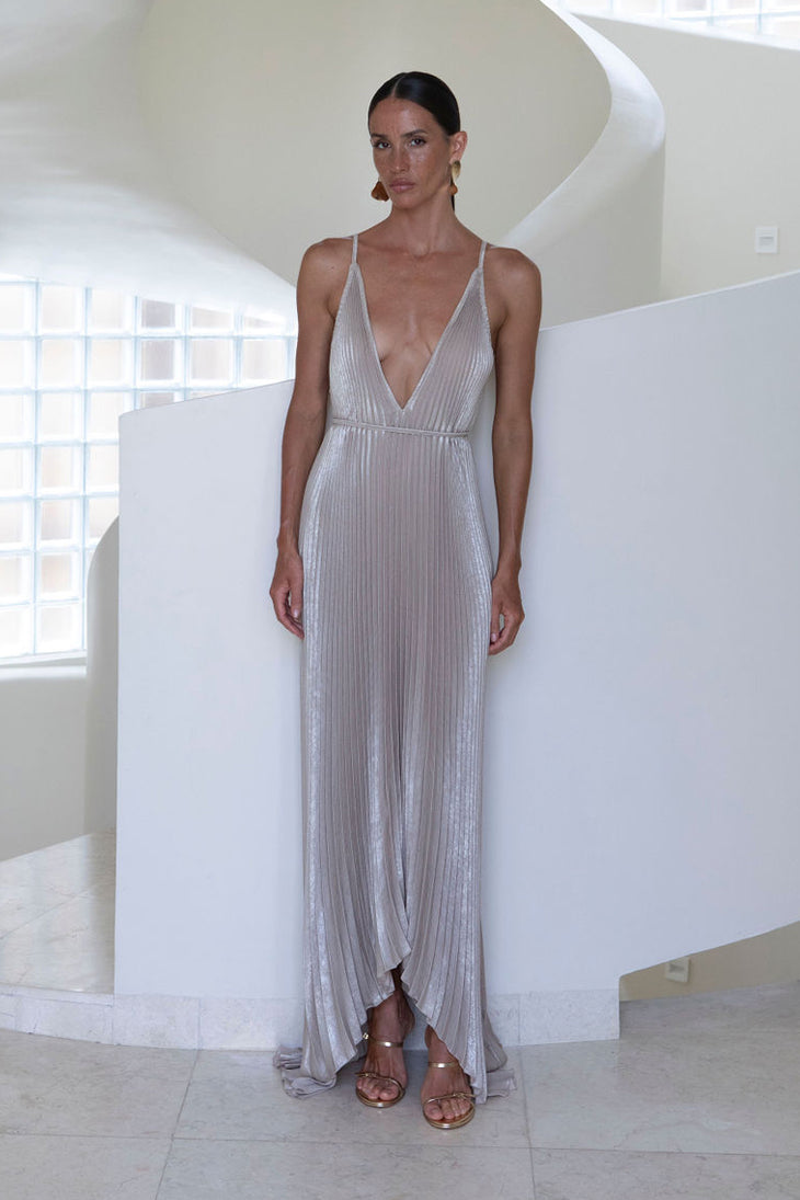 The Muse Gown - Champagne Shimmer