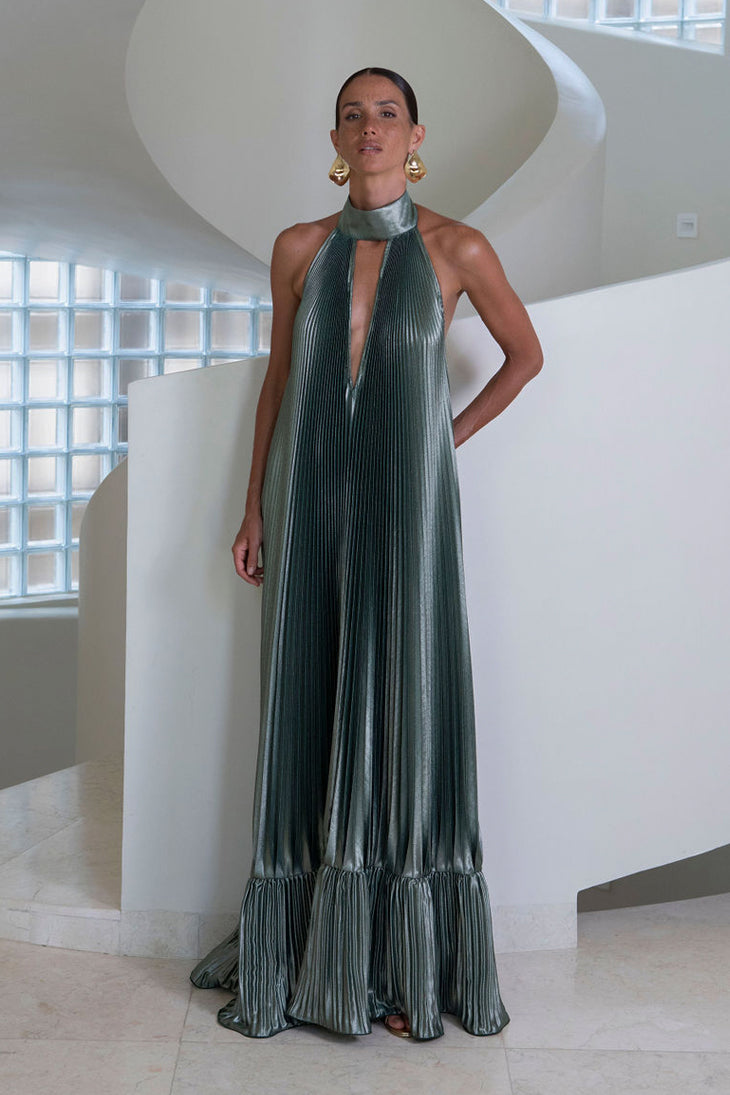 Libertie Gown - Oil Shine