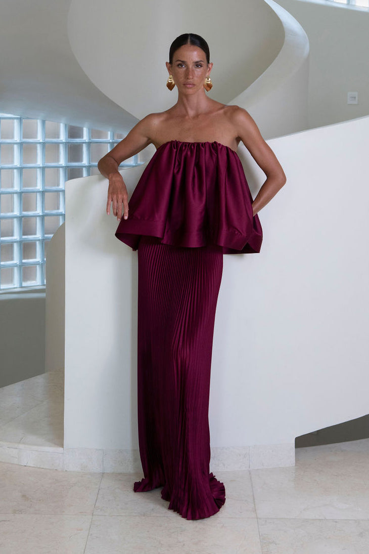 Breeana Top - Wine