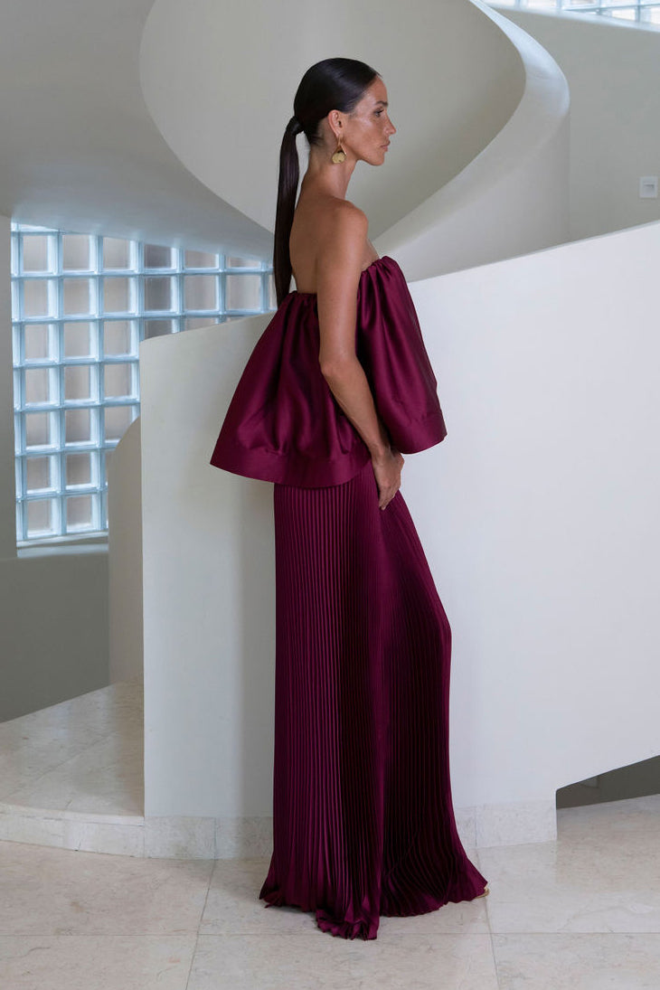Gala Skirt - Wine